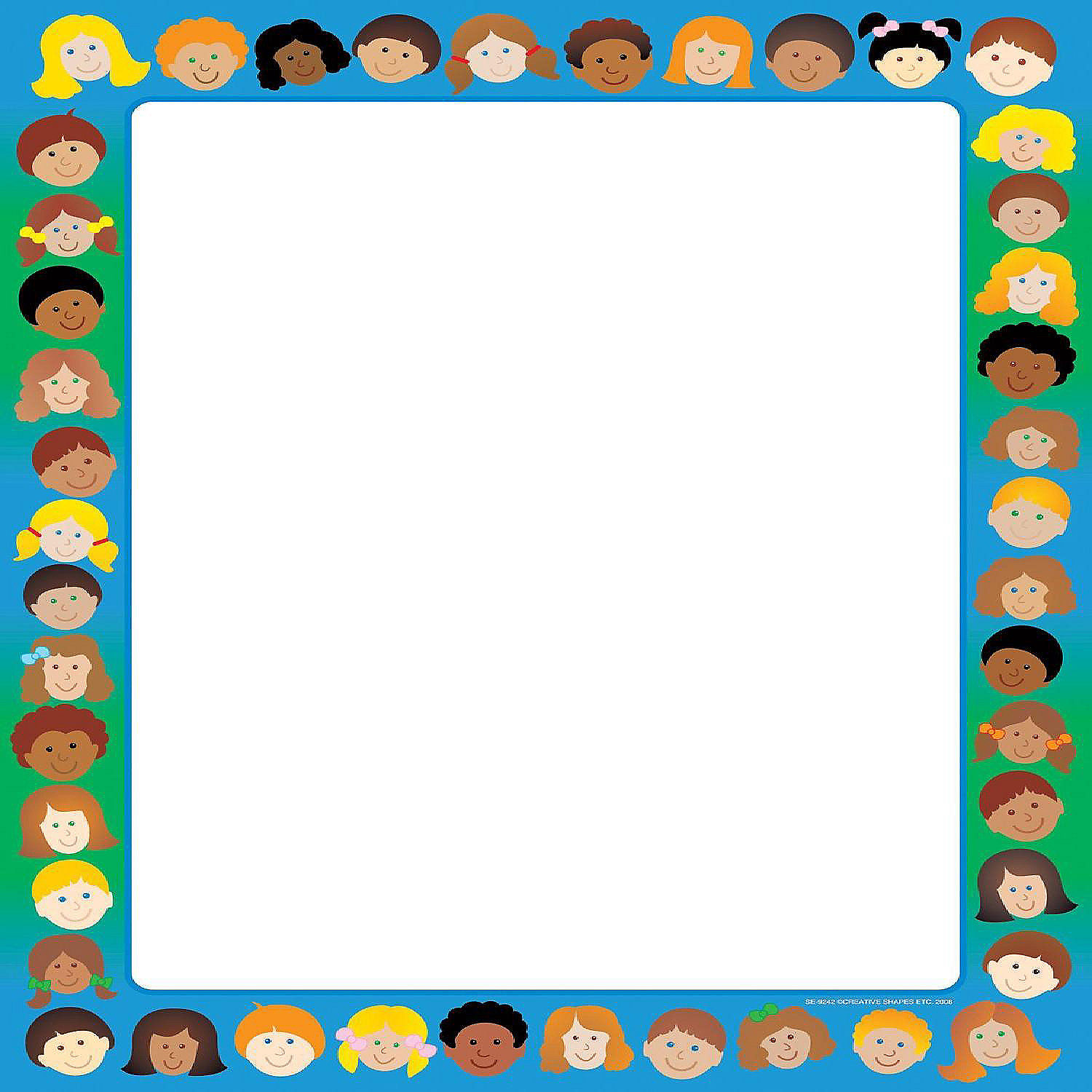 Creative Shapes Etc. - Designer Paper - Kids (50 Sheet Package)