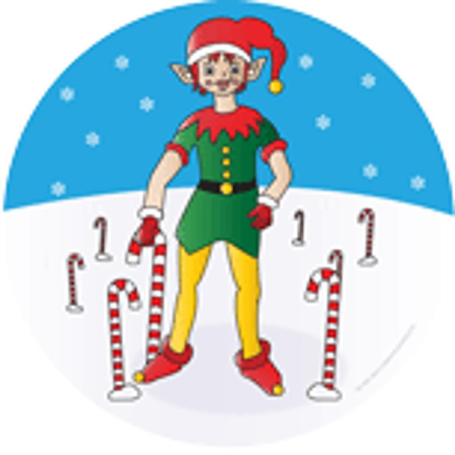 Creative Shapes Etc. Large Notepad Elf Standing Oriental Trading