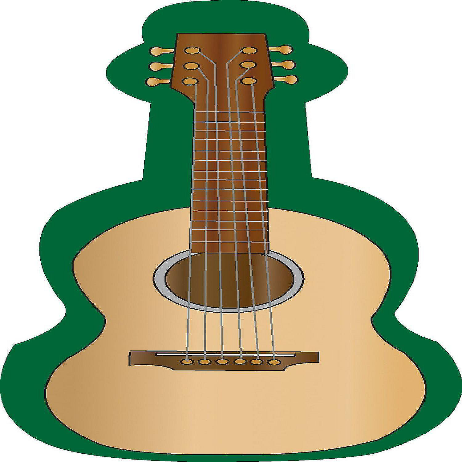 Creative Shapes Etc. Large Notepad Guitar Oriental Trading