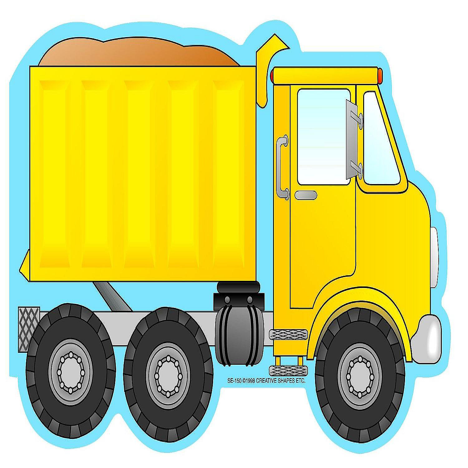 Creative Shapes Etc. - Mini Notepad - Dump Truck | Oriental Trading