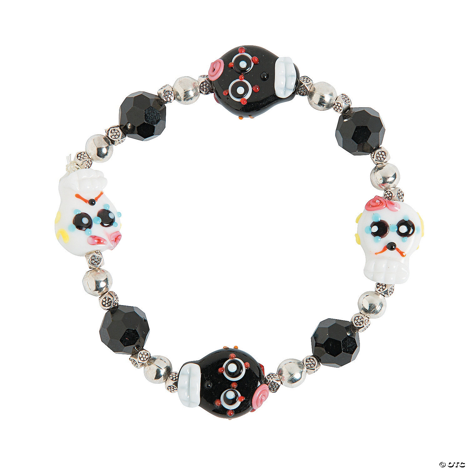 candy skull bracelet