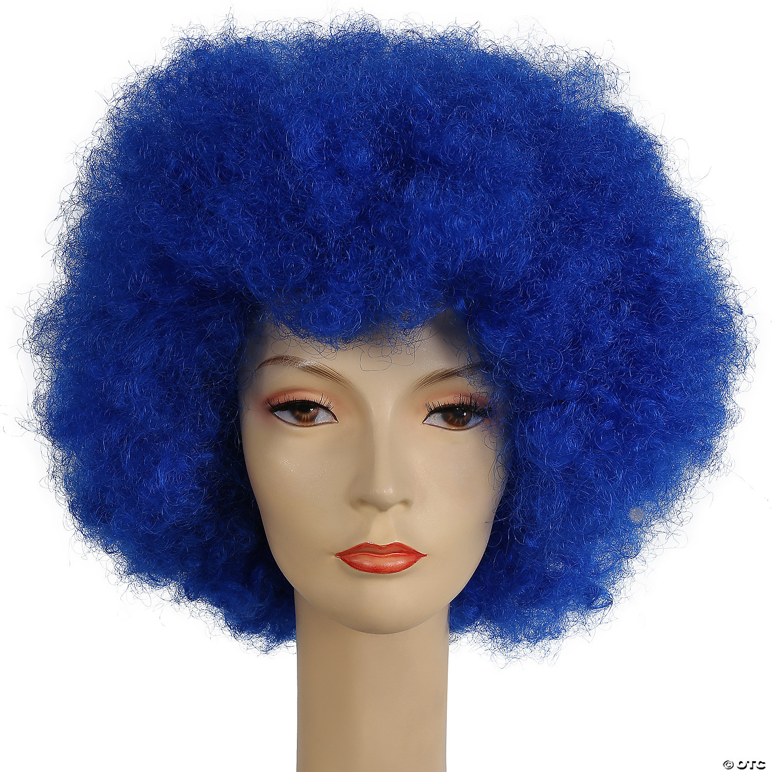 Deluxe Afro Wig, Royal Blue | Oriental Trading