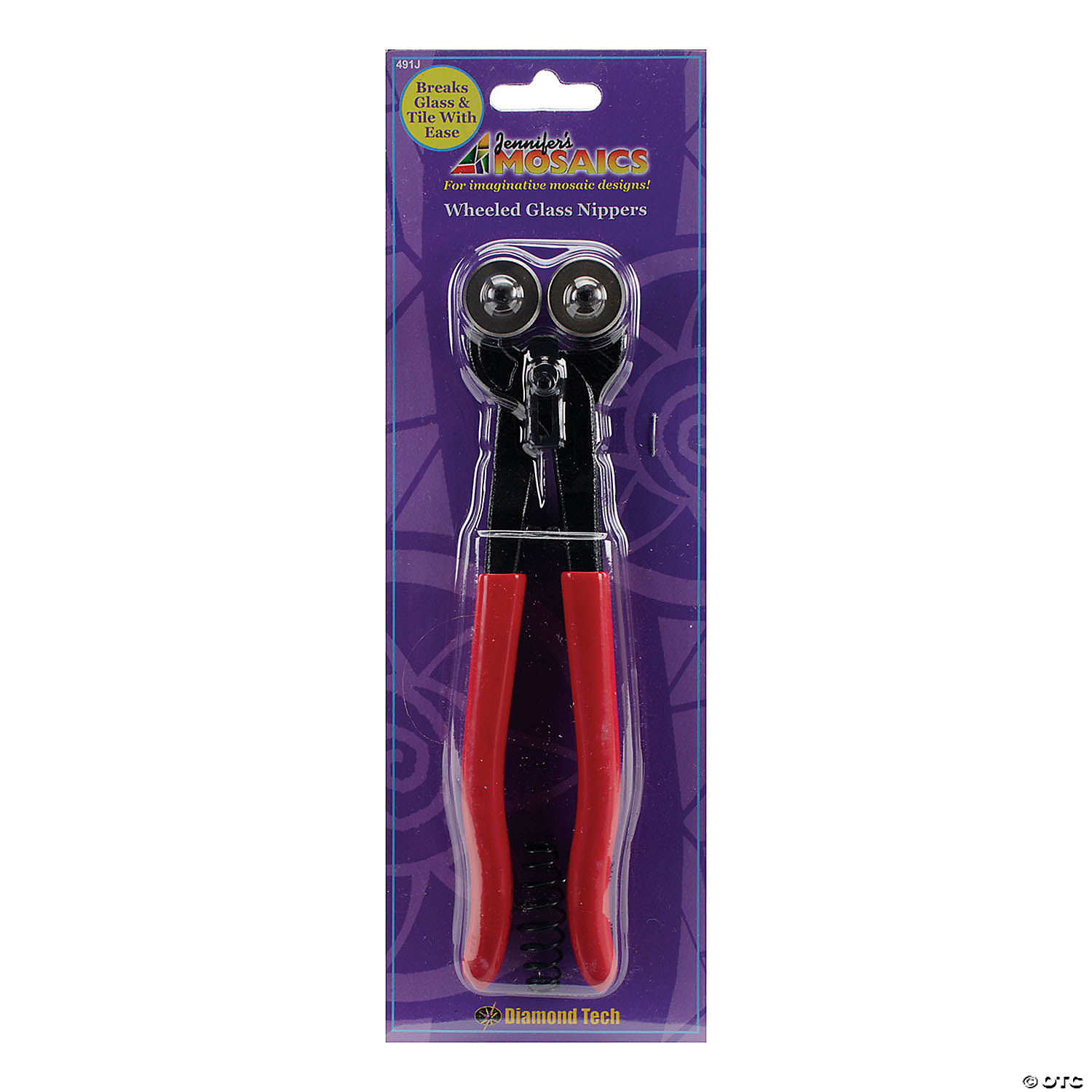 Diamond Tech Crafts Wheeled Glass Nippers- | Oriental Trading
