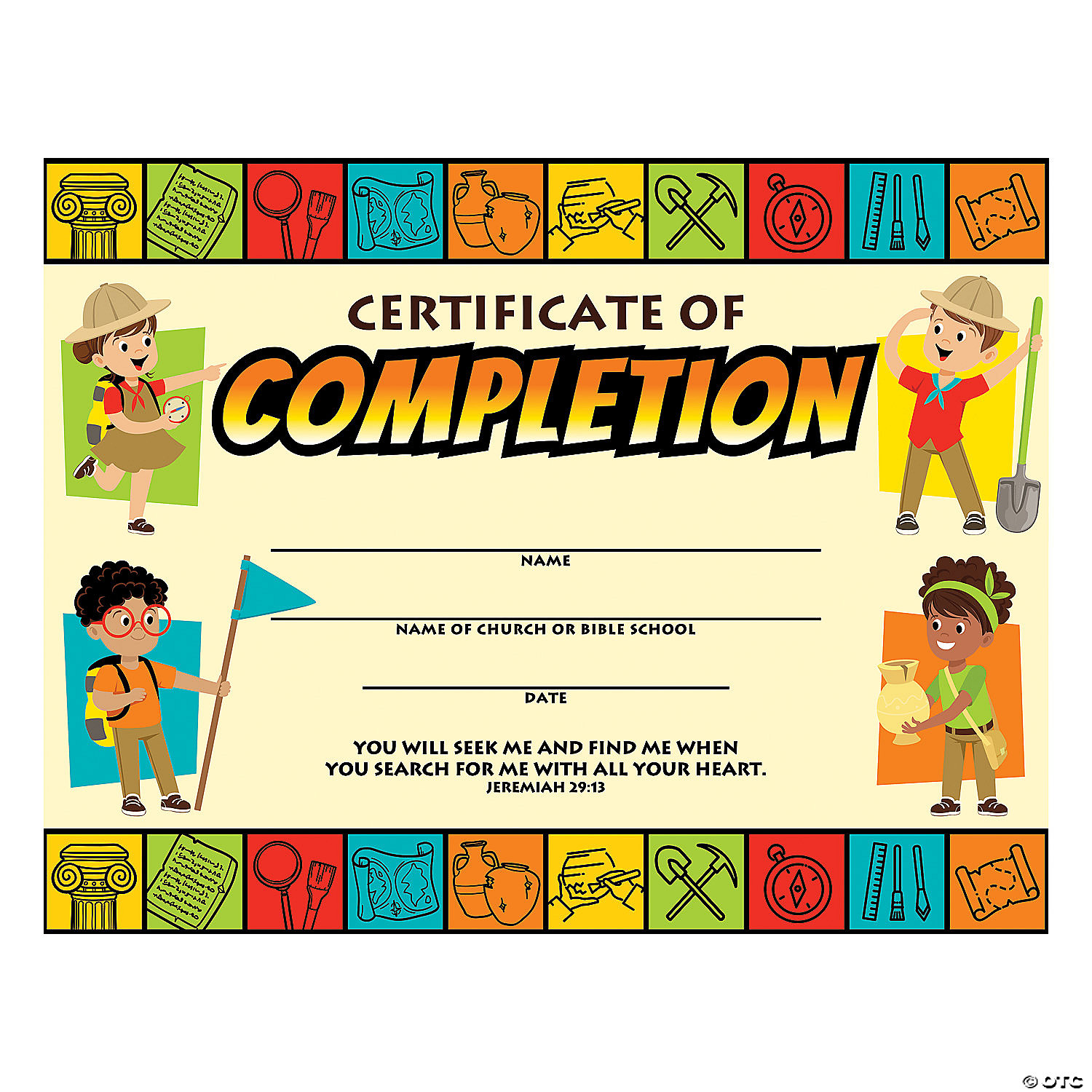 Dig VBS Certificates of Completion Intended For Vbs Certificate Template
