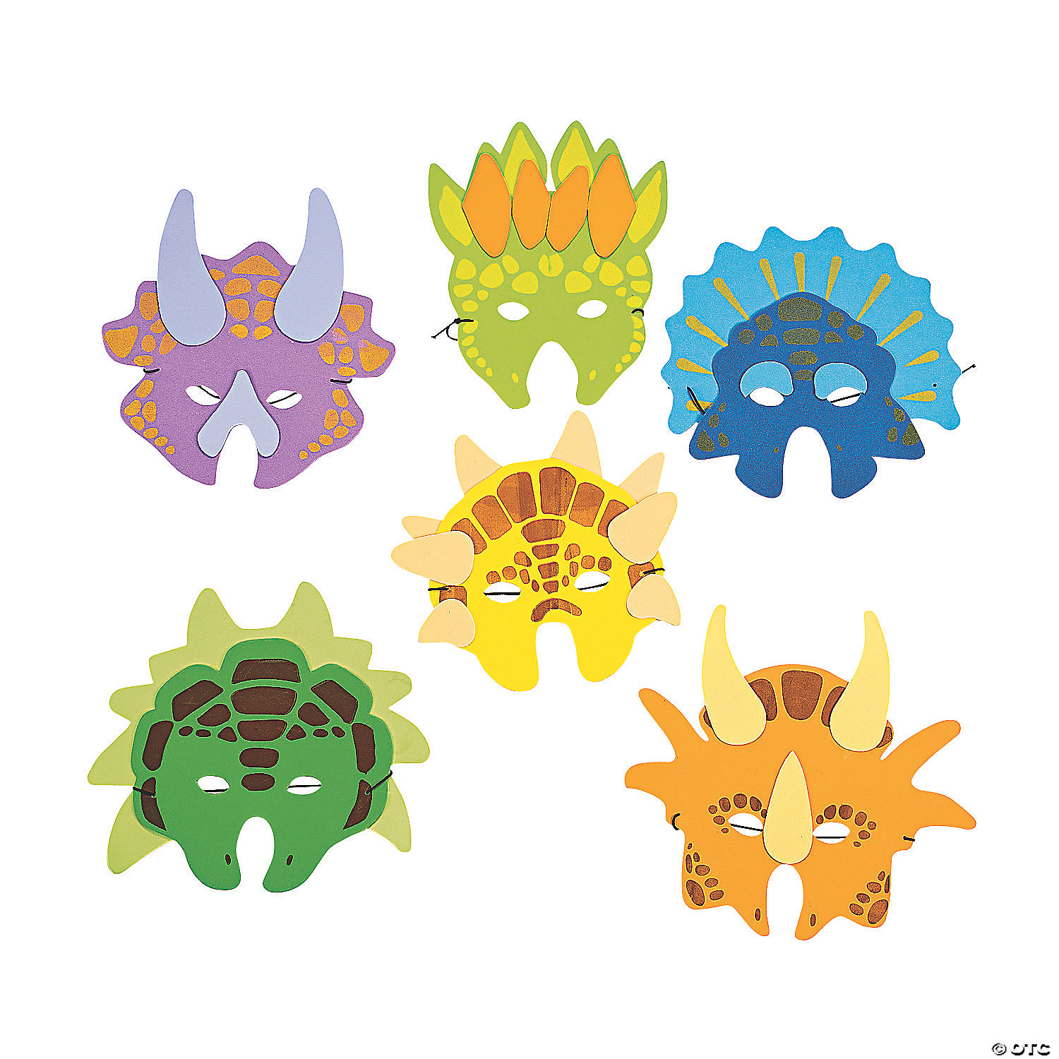 Dinosaur Masks- | Oriental Trading