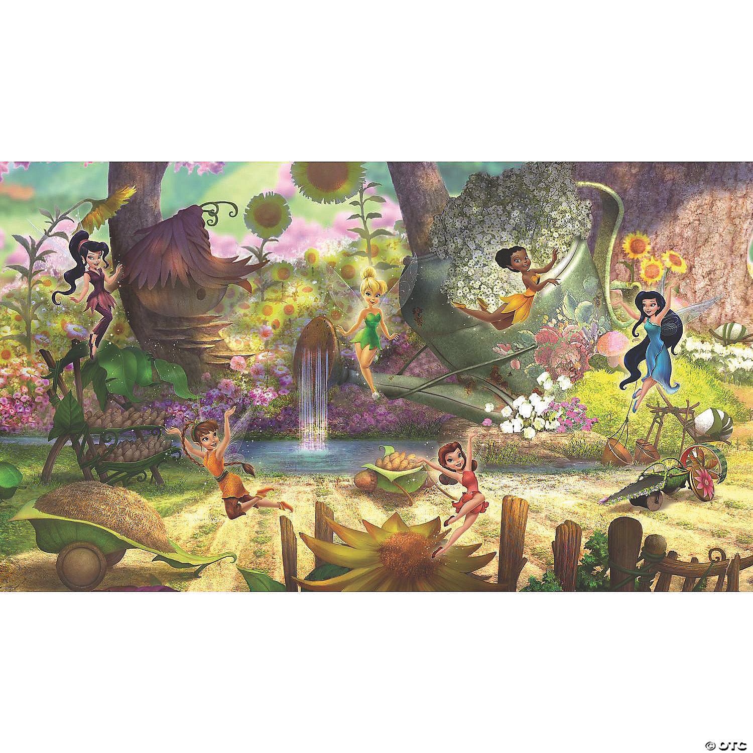 Disney Fairies Pixie Hollow Wallpaper Mural