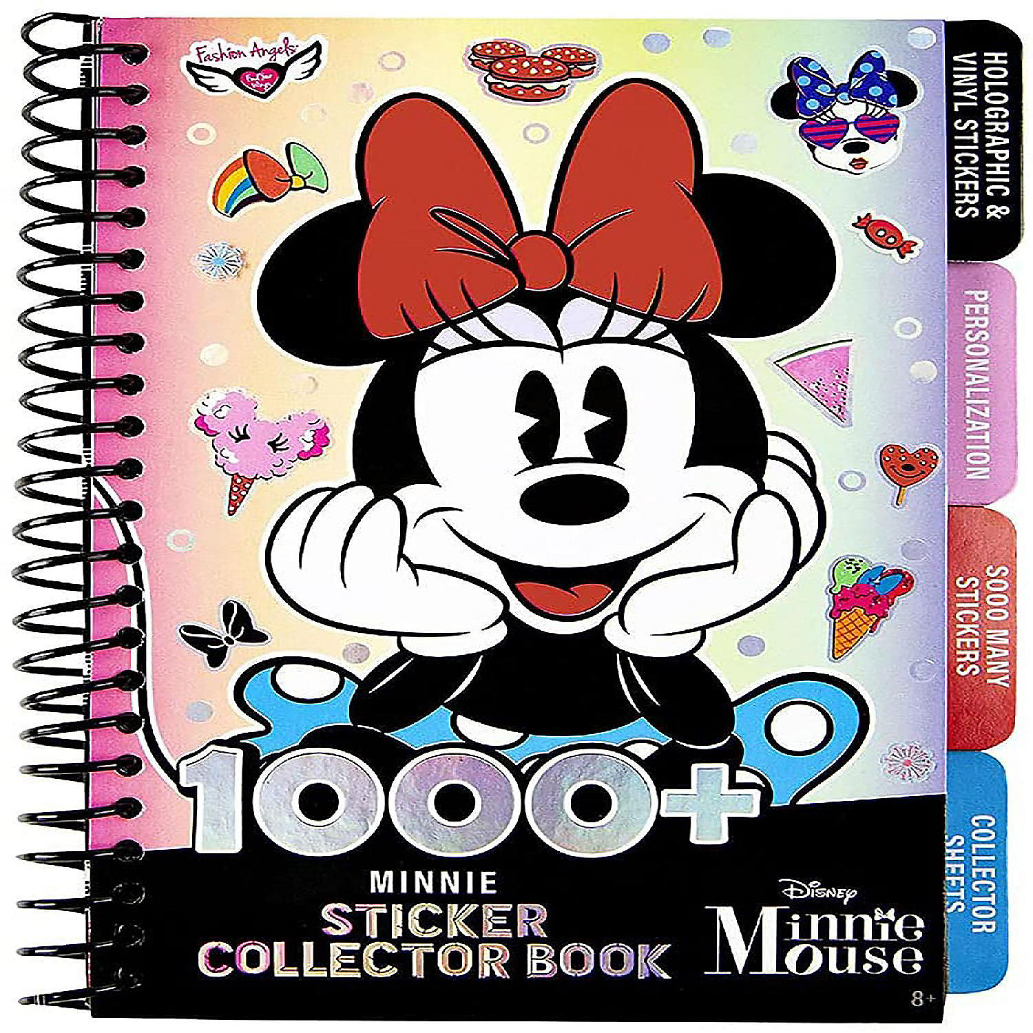 Hoofd ginder Lunch Disney Minnie Mouse Fashion Angels 1000+ Stickers & Collector Book |  Oriental Trading