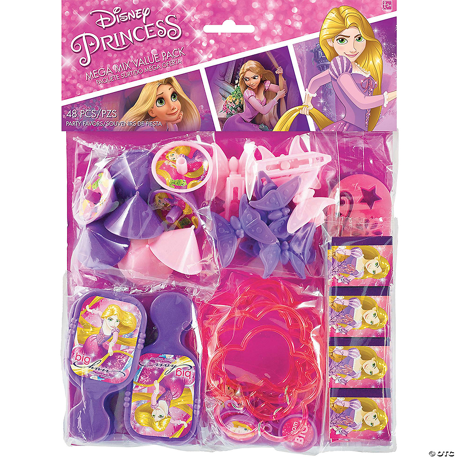 Disney Tangled Rapunzel Belle Aurora 6 Color Pen Party Favors School Supplies 
