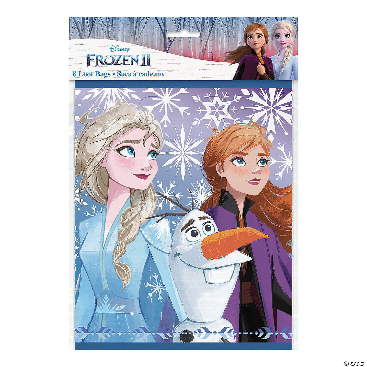 Frozen Elsa Personalised Birthday Party Bags 