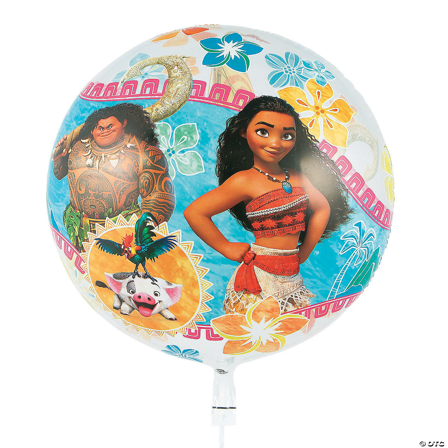 Disney's Moana 22" Plastic Bubble Balloon | Oriental Trading