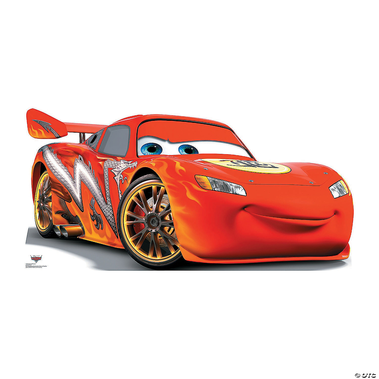Disneys Cars Sup    Sup Lightning Mcqueen Stand Up~13793695