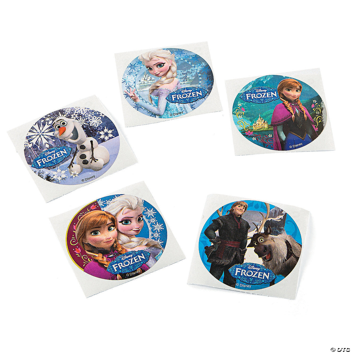 zoeken Tegen de wil Kinderen Disney's Frozen Movie Stickers- 100 Pc. | Oriental Trading