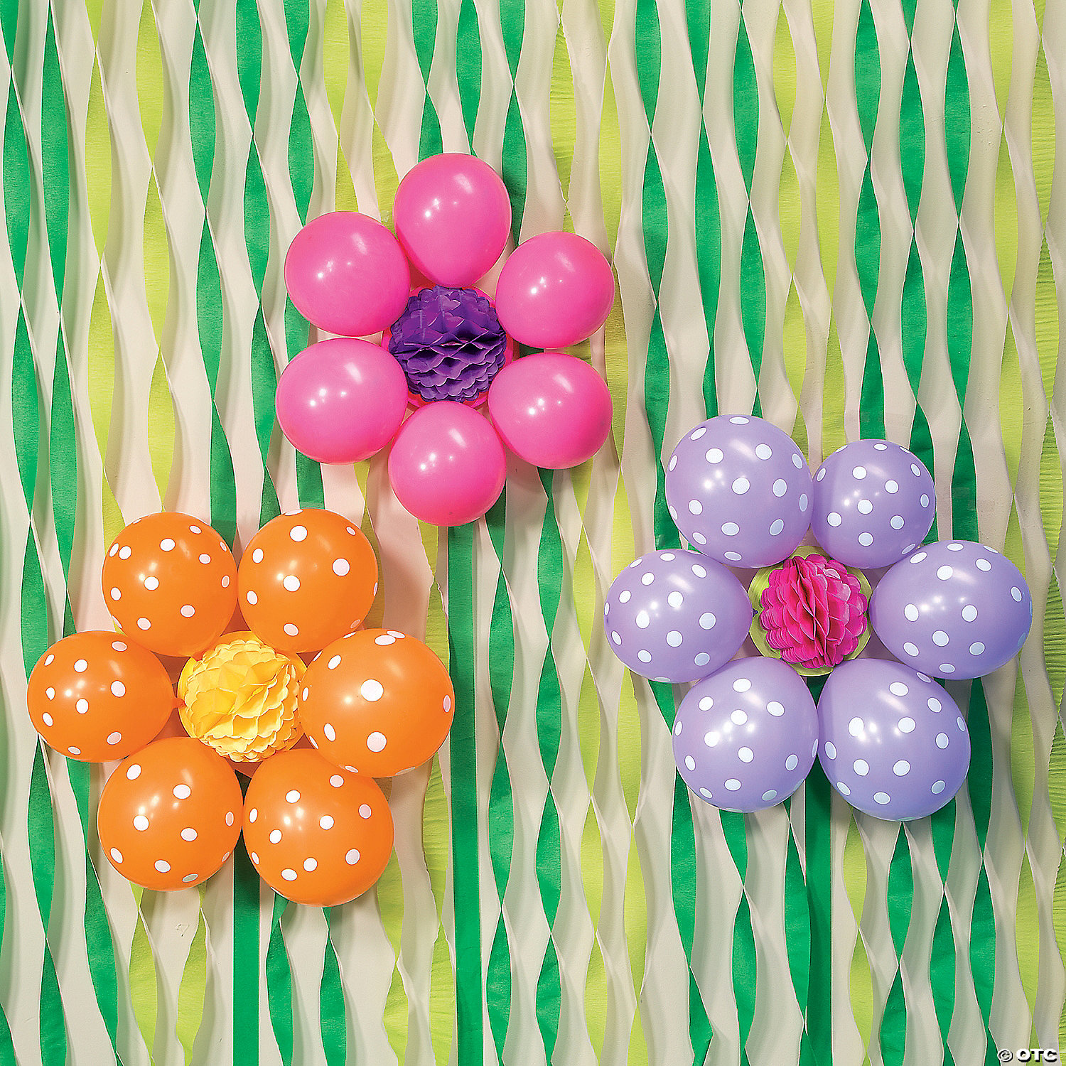 DIY Balloon Flowers Idea