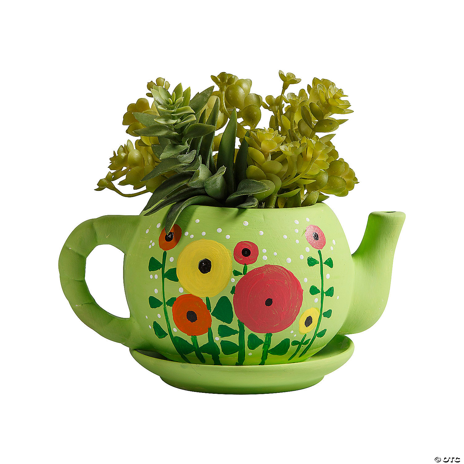 DIY Ceramic Teapot Flower Planters, image size:1500x1500