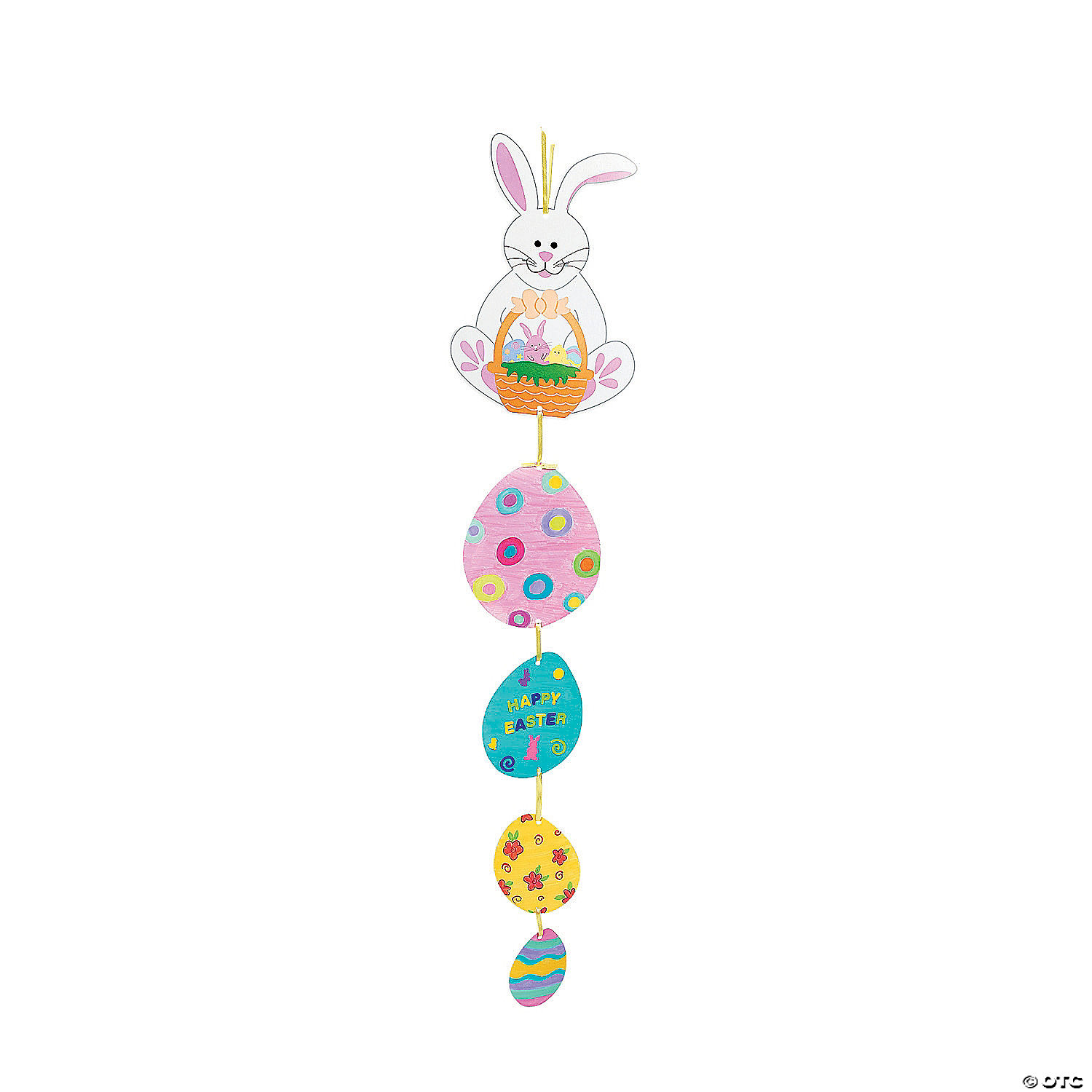 DIY Easter Bunny And Eggs Mobiles | Fun Express