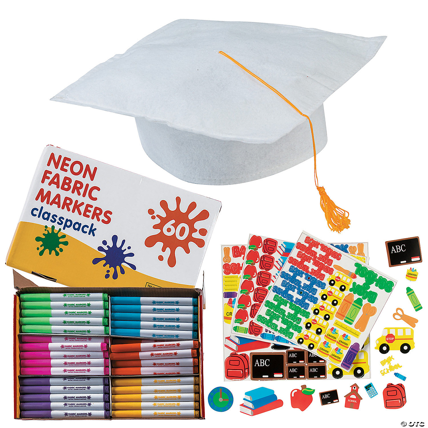 DIY Elementary Graduation Cap Decorating Kit for 12