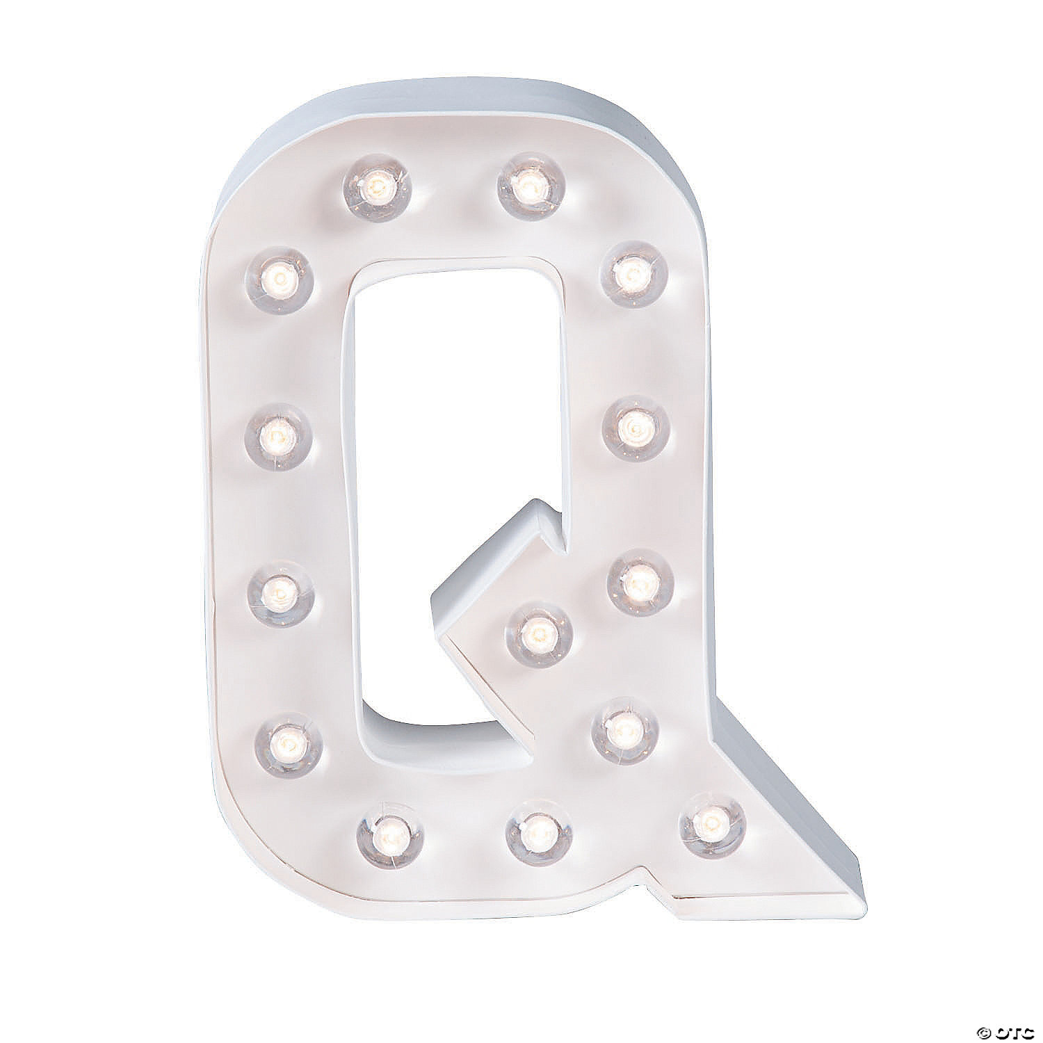 DIY Letter “Q” Marquee Light-Up Kit - Makes 1 | Oriental Trading