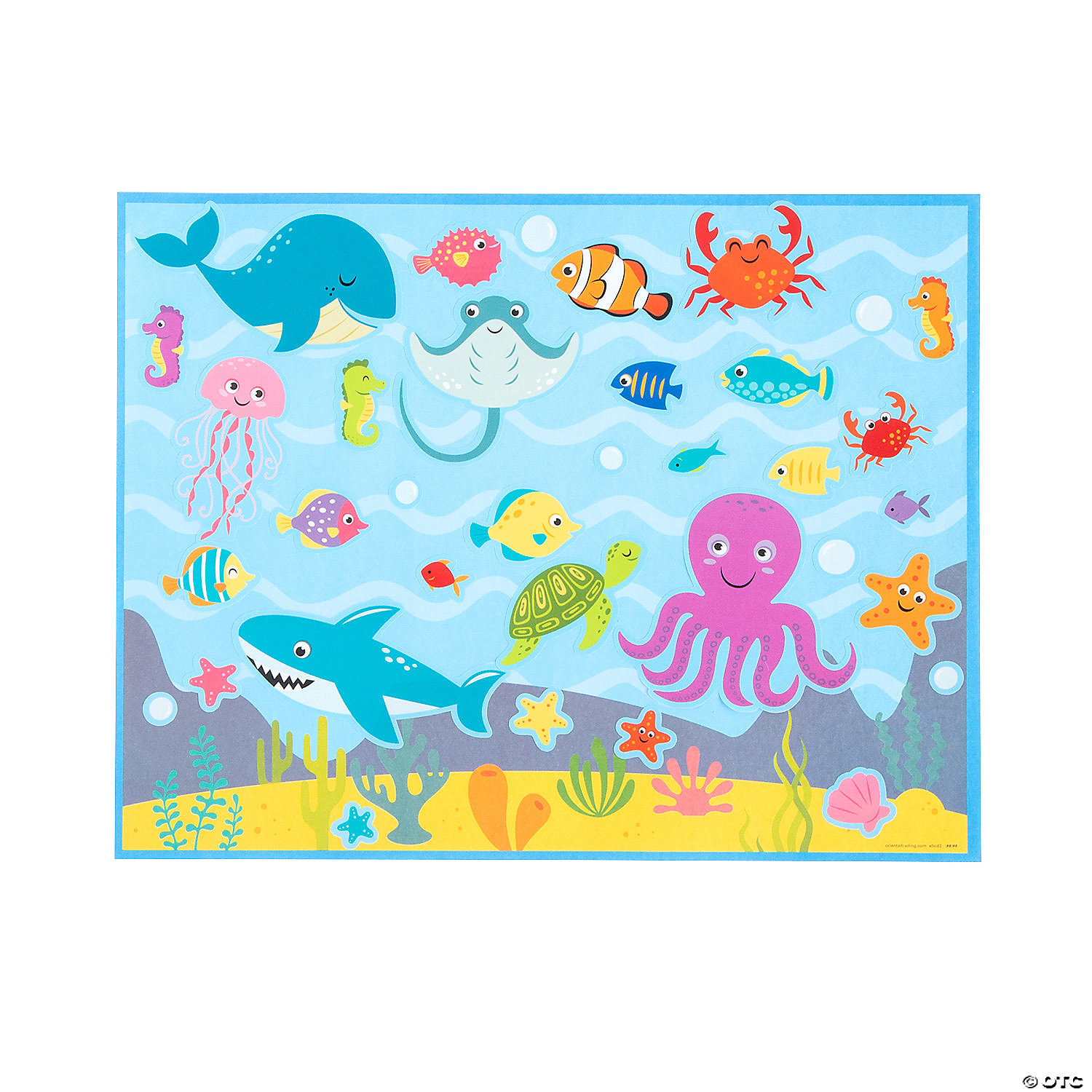 DIY Under the Sea! Sticker Scenes - 12 Pc. | Oriental Trading