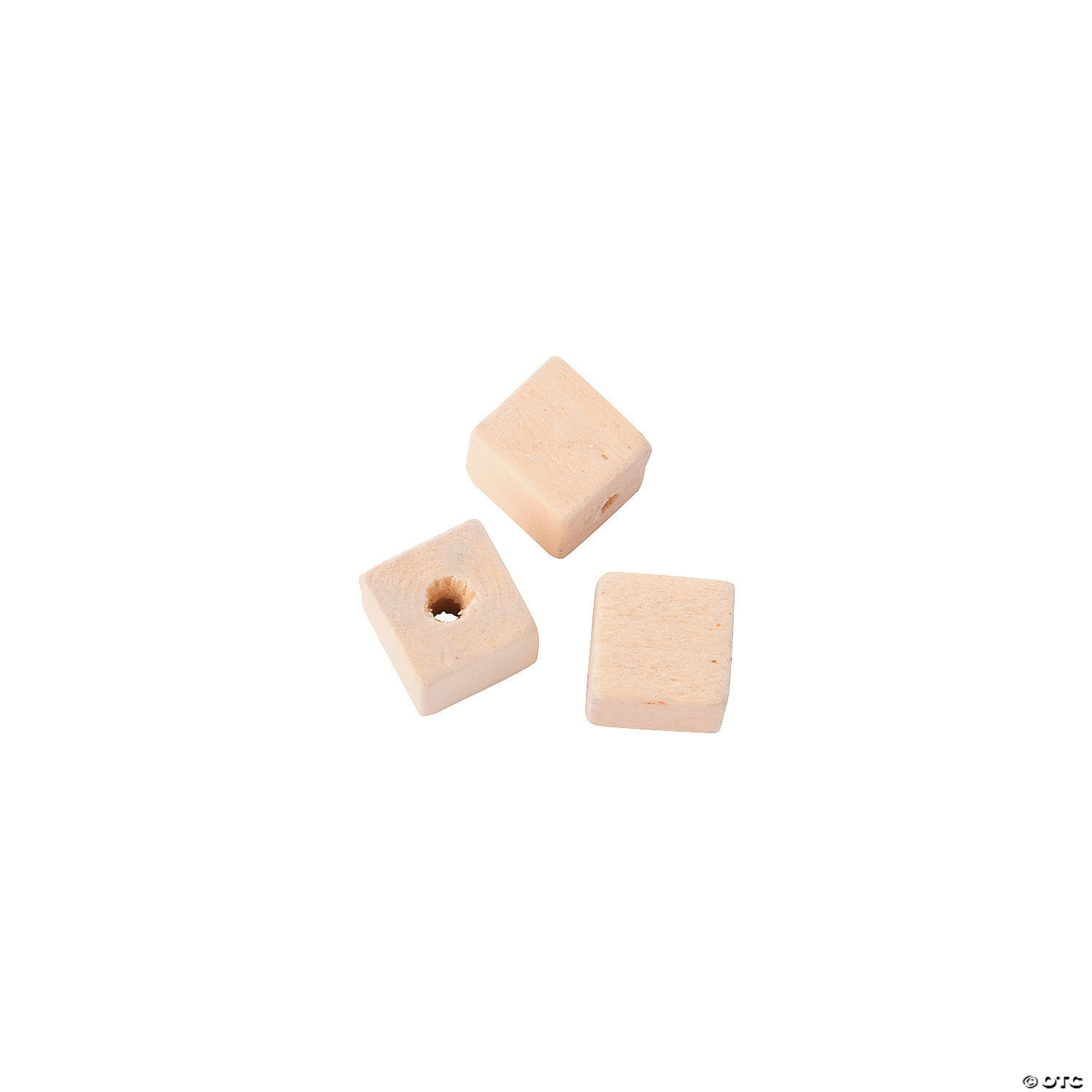 unfinished wood cubes