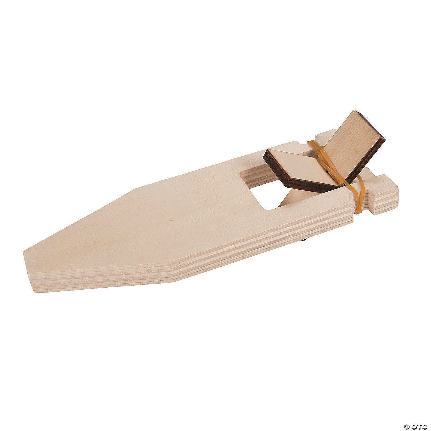 Diy Unfinished Wood Paddle Boat Kits 12 Pc Oriental Trading