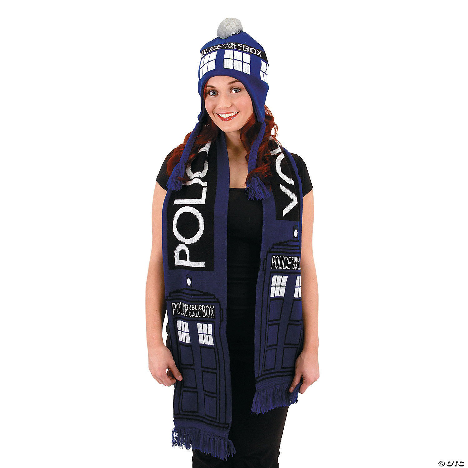 Christmas Gifts for fans Official BBC Doctor Who Women Scarves TARDIS Scarf