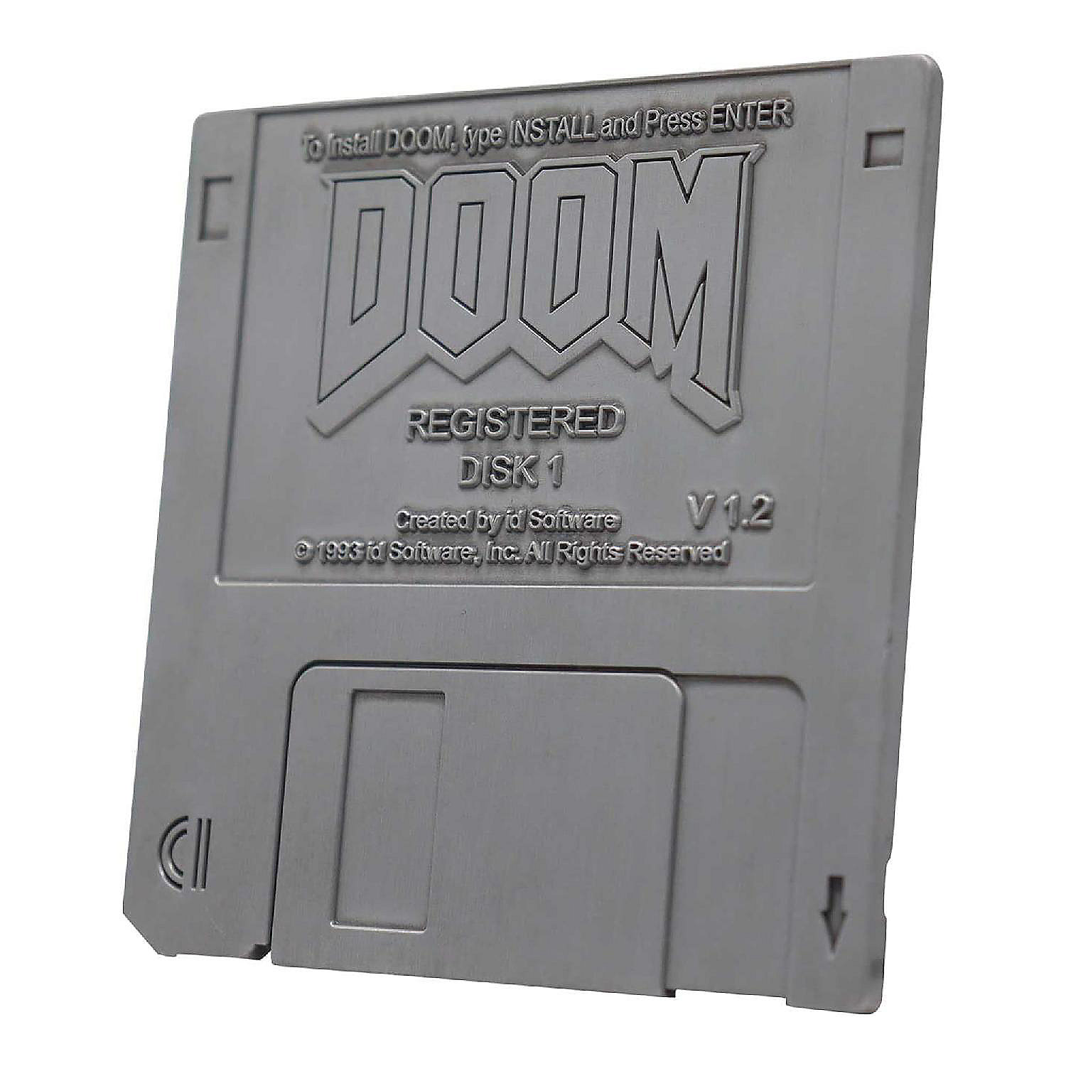 DOOM Floppy Disc Limited Edition Replica Oriental Trading