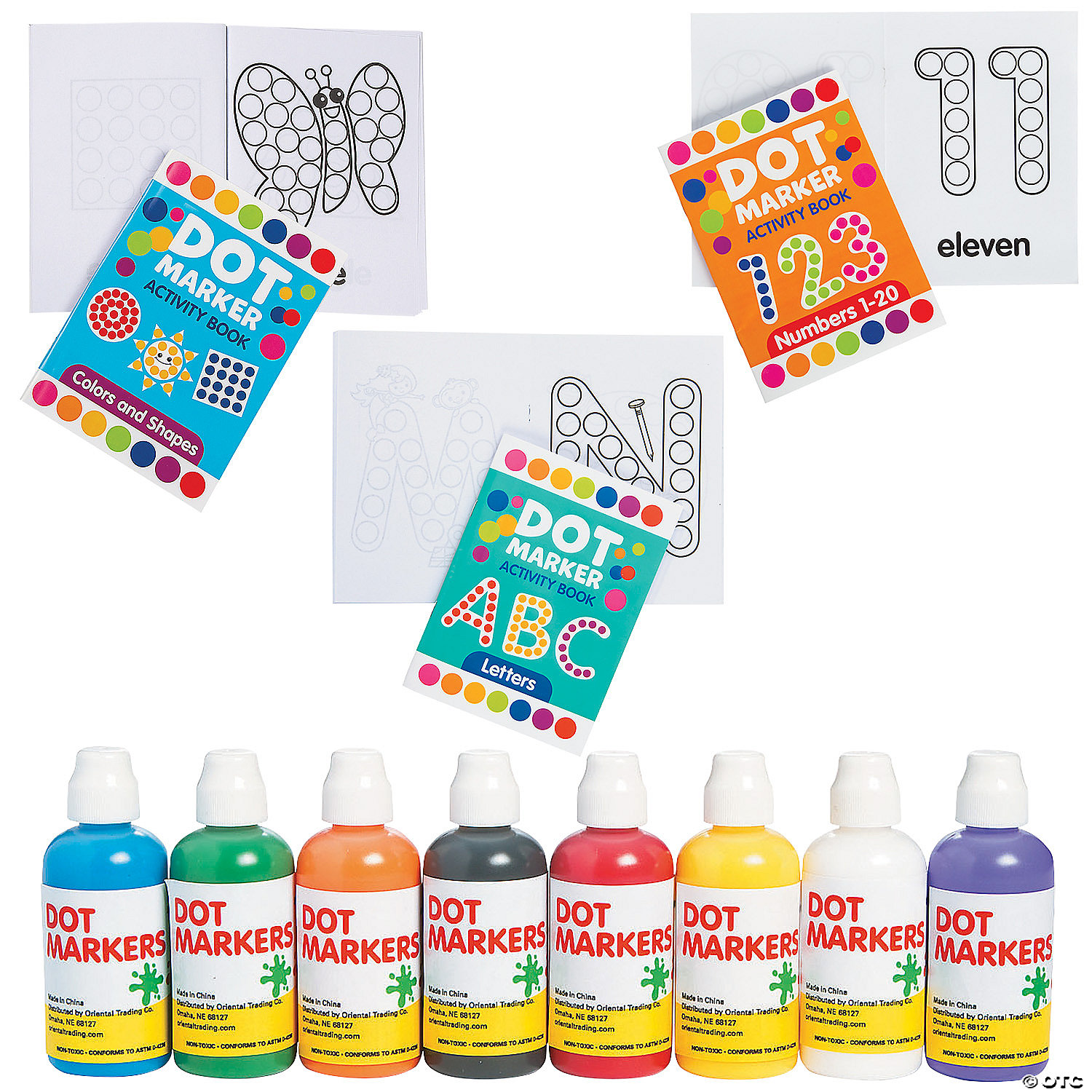 Dot Marker Activity Book Kit for 12 | Oriental Trading