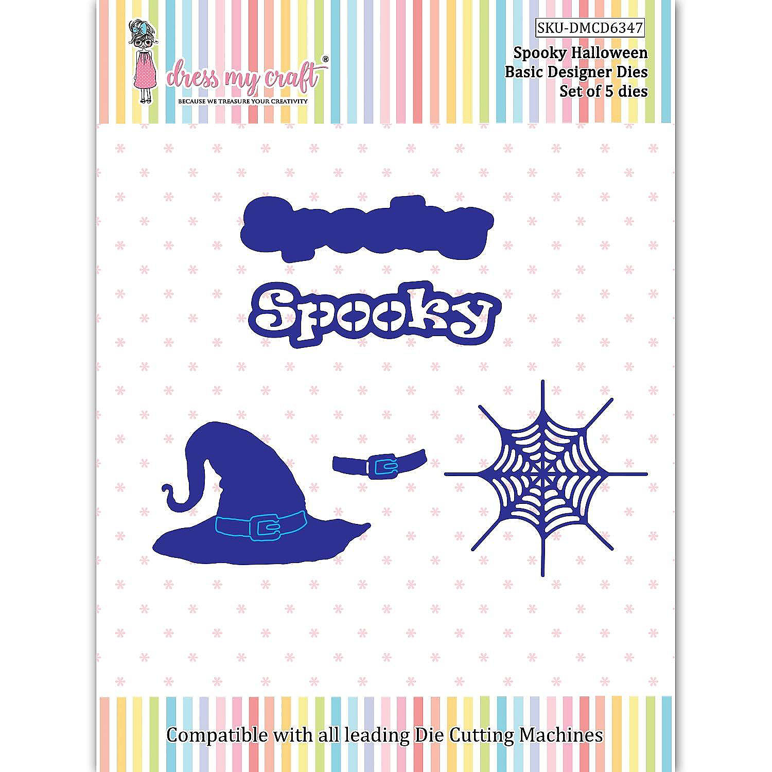 Dress My Craft Basic Designer DiesSpooky Halloween Oriental Trading