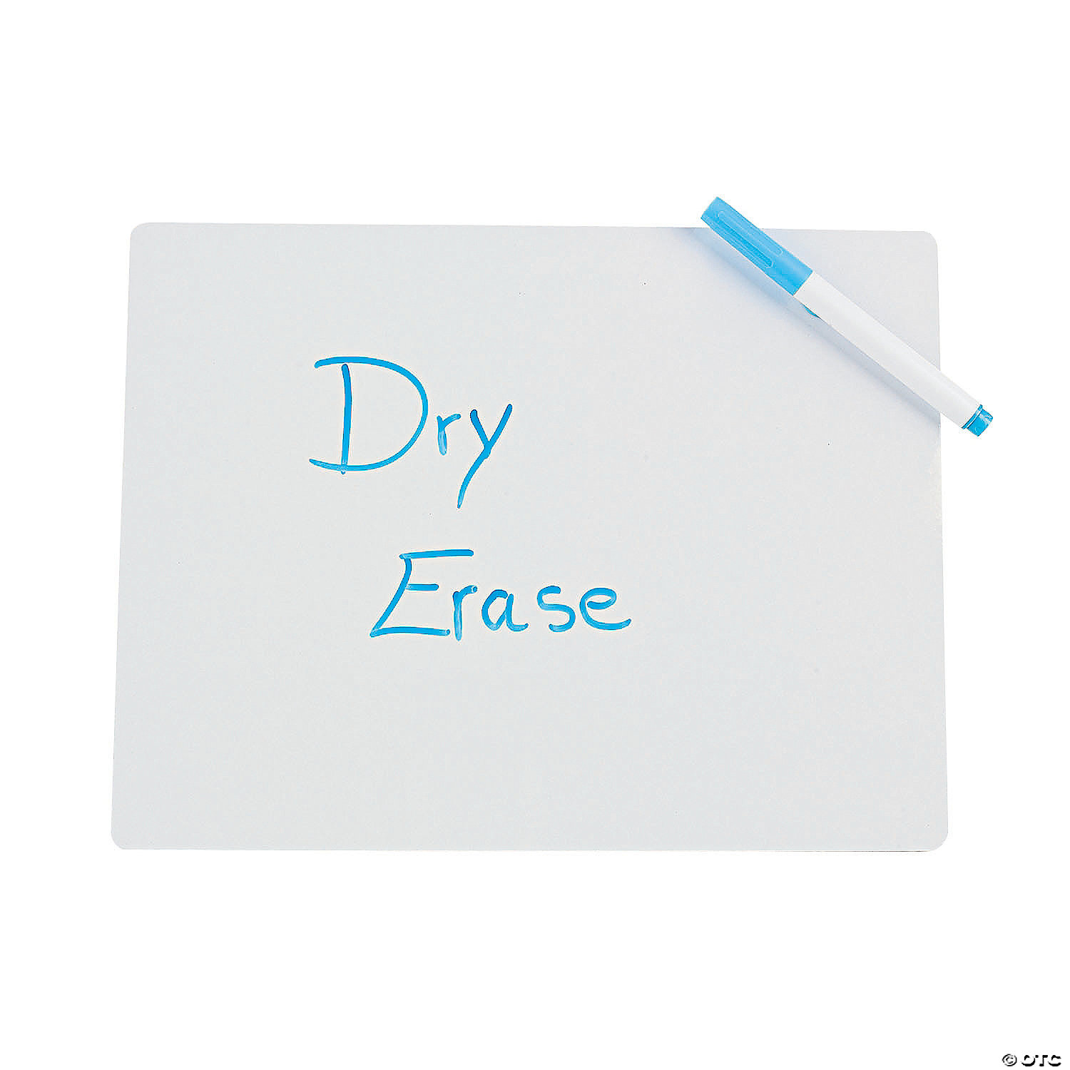 Dry Erase White Board 9X13 Wipe Off Lap Board Blank Dry Erase Board