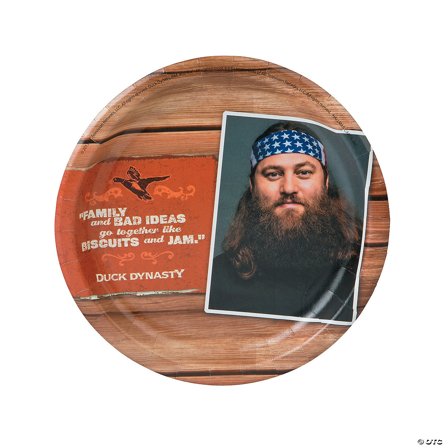 Duck Dynasty Dinner Plates - 8 Ct. | Oriental Trading