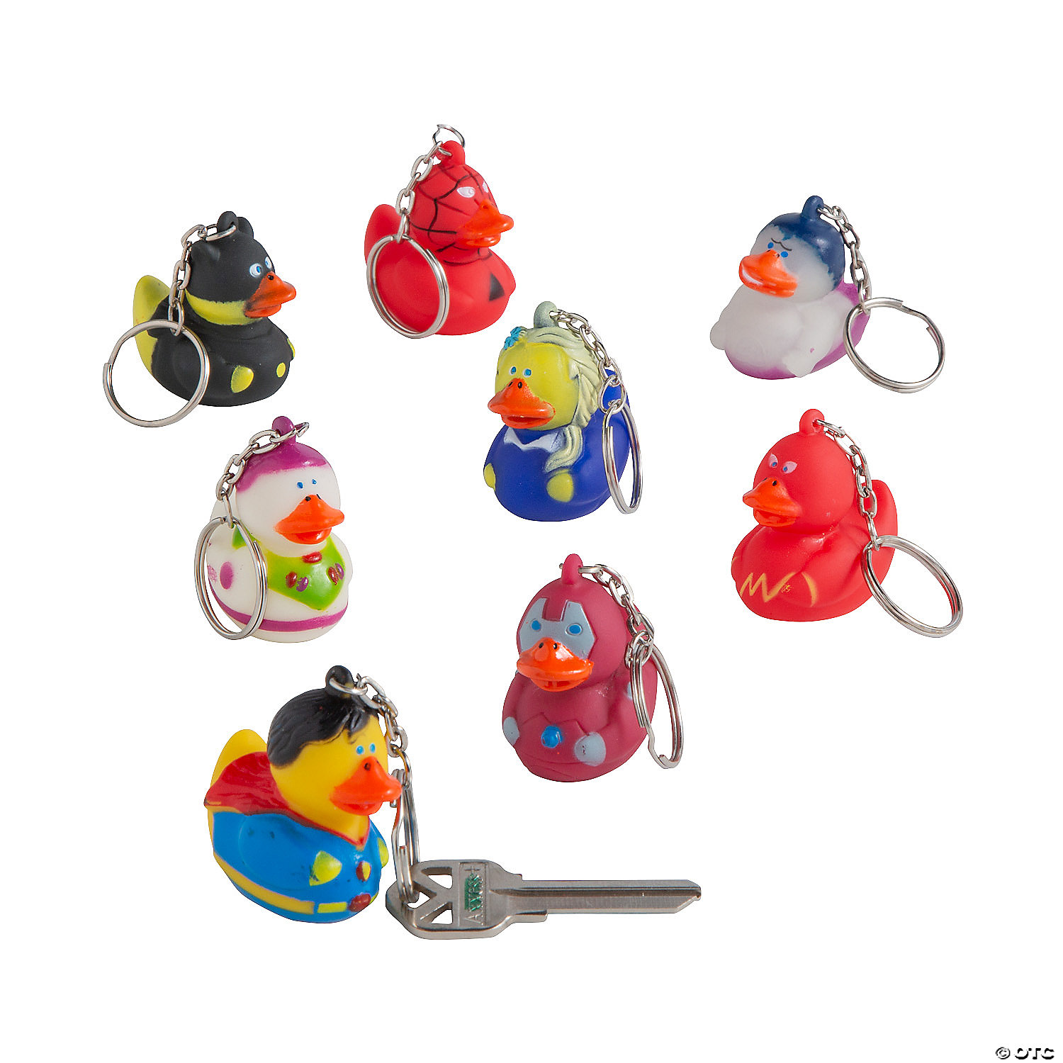 Details about   Duck Keychains Duckeys Apparel Accessories   Bag of Multiple 
