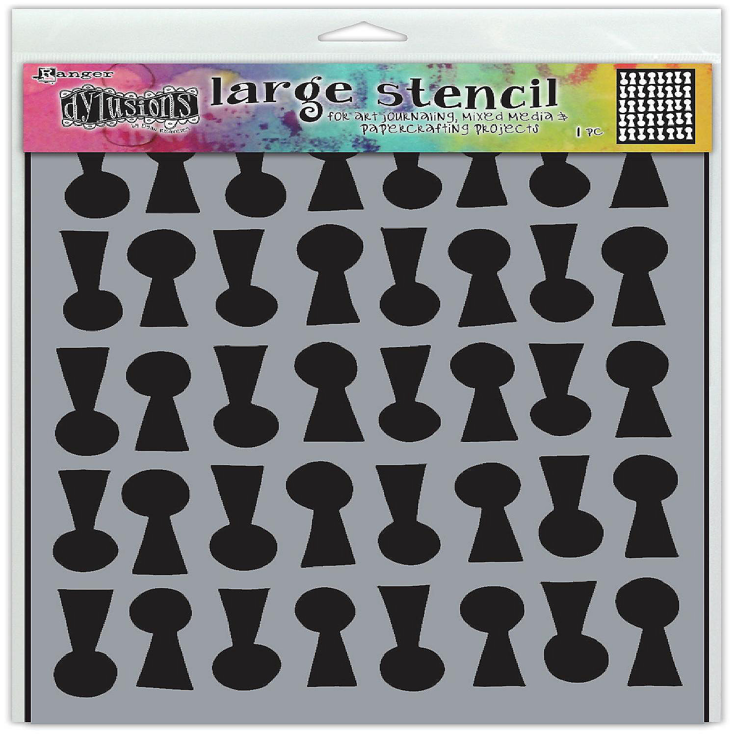 Dyan Reaveley Dylusions Stencil S Angles (DYS61670) - B.V