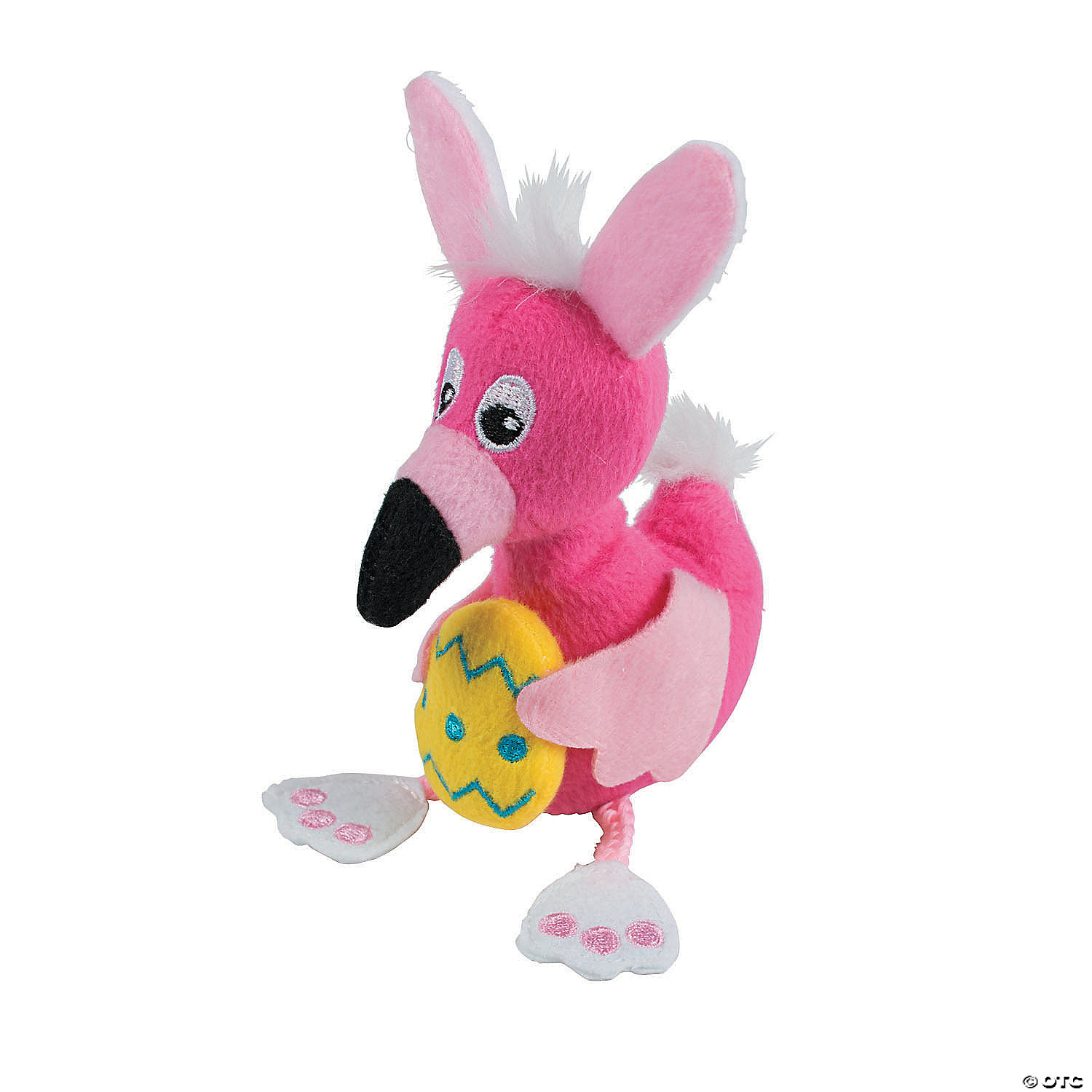 stuffed flamingos