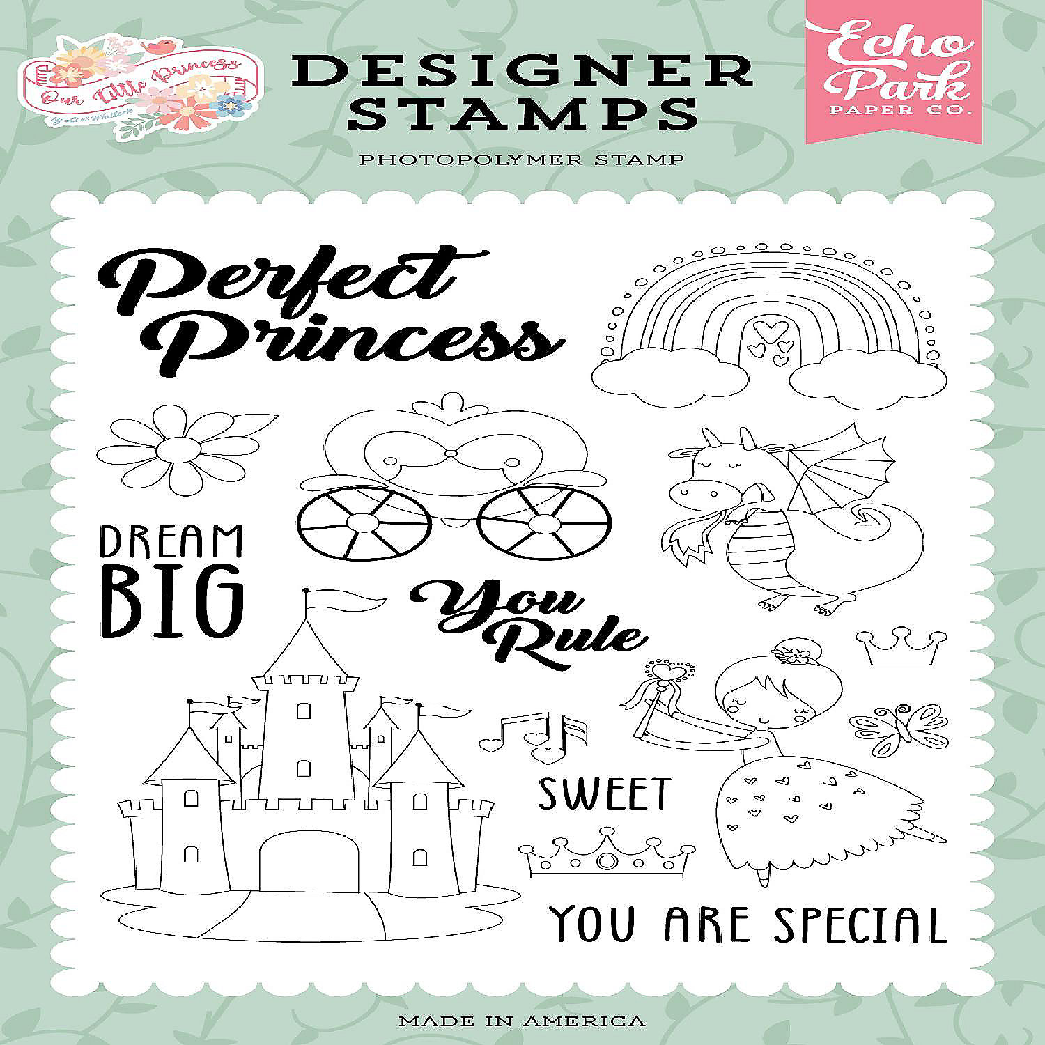 Echo Park StampsPerfect Princess Oriental Trading