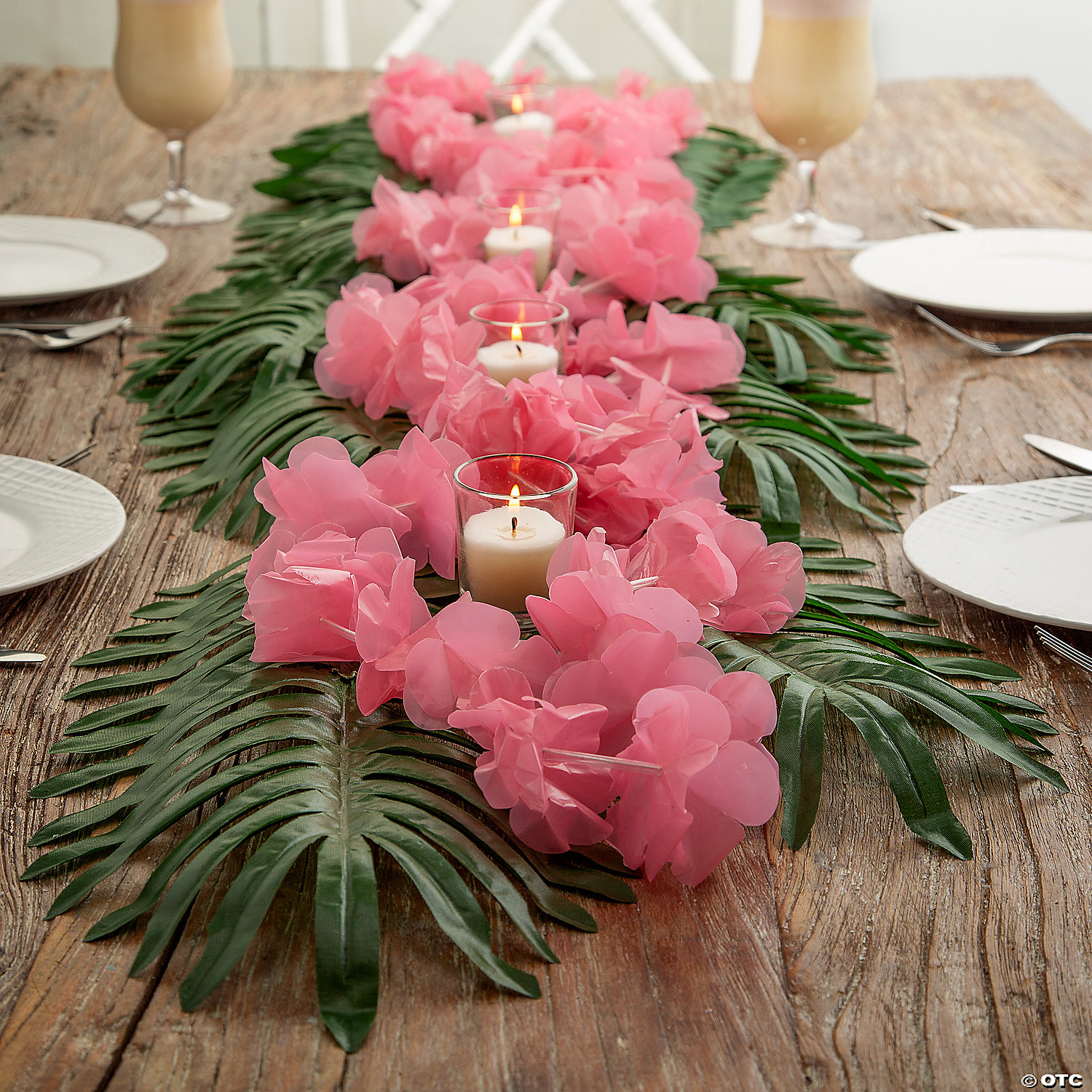 Elevated Luau Table Decorating Kit - 48 Pc.