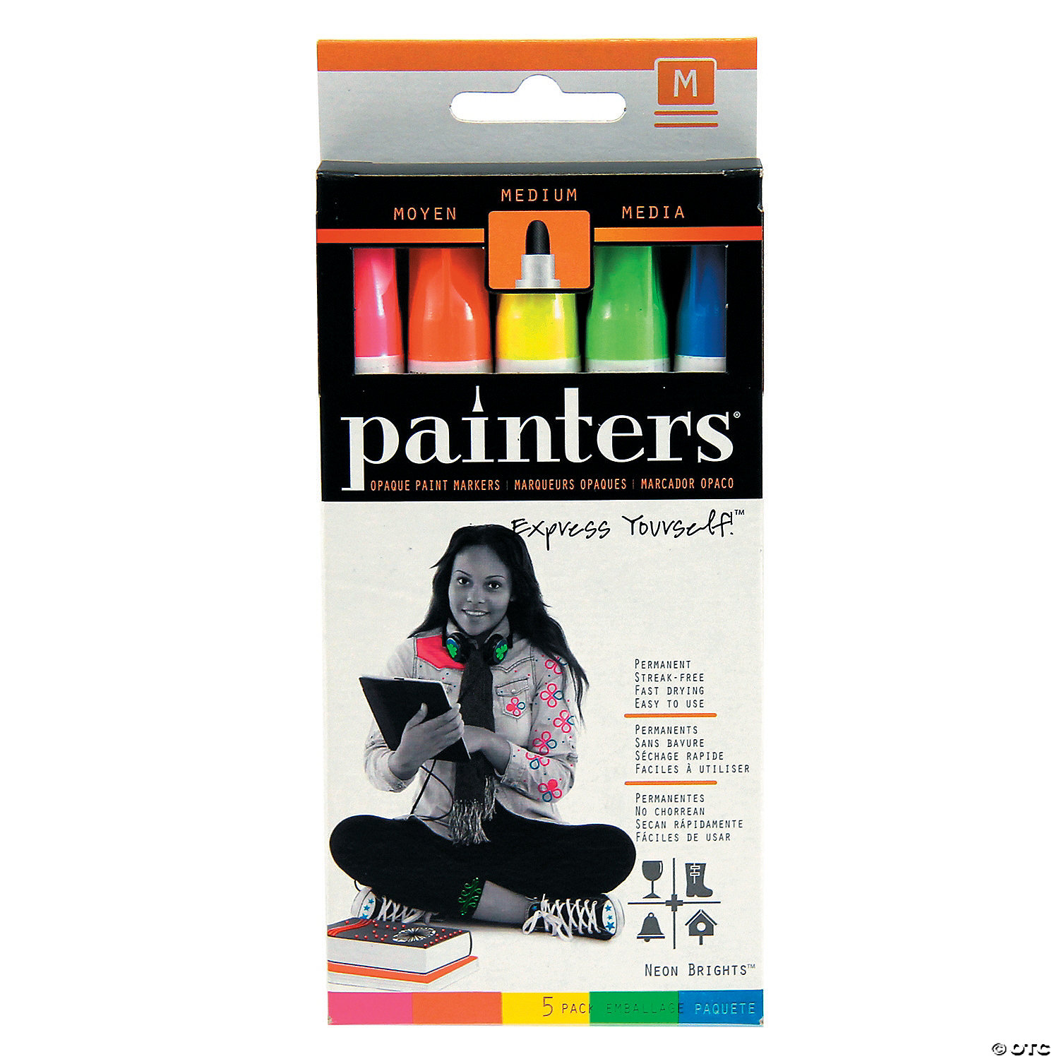 Elmer's Painters® Neon Medium Opaque Paint Markers