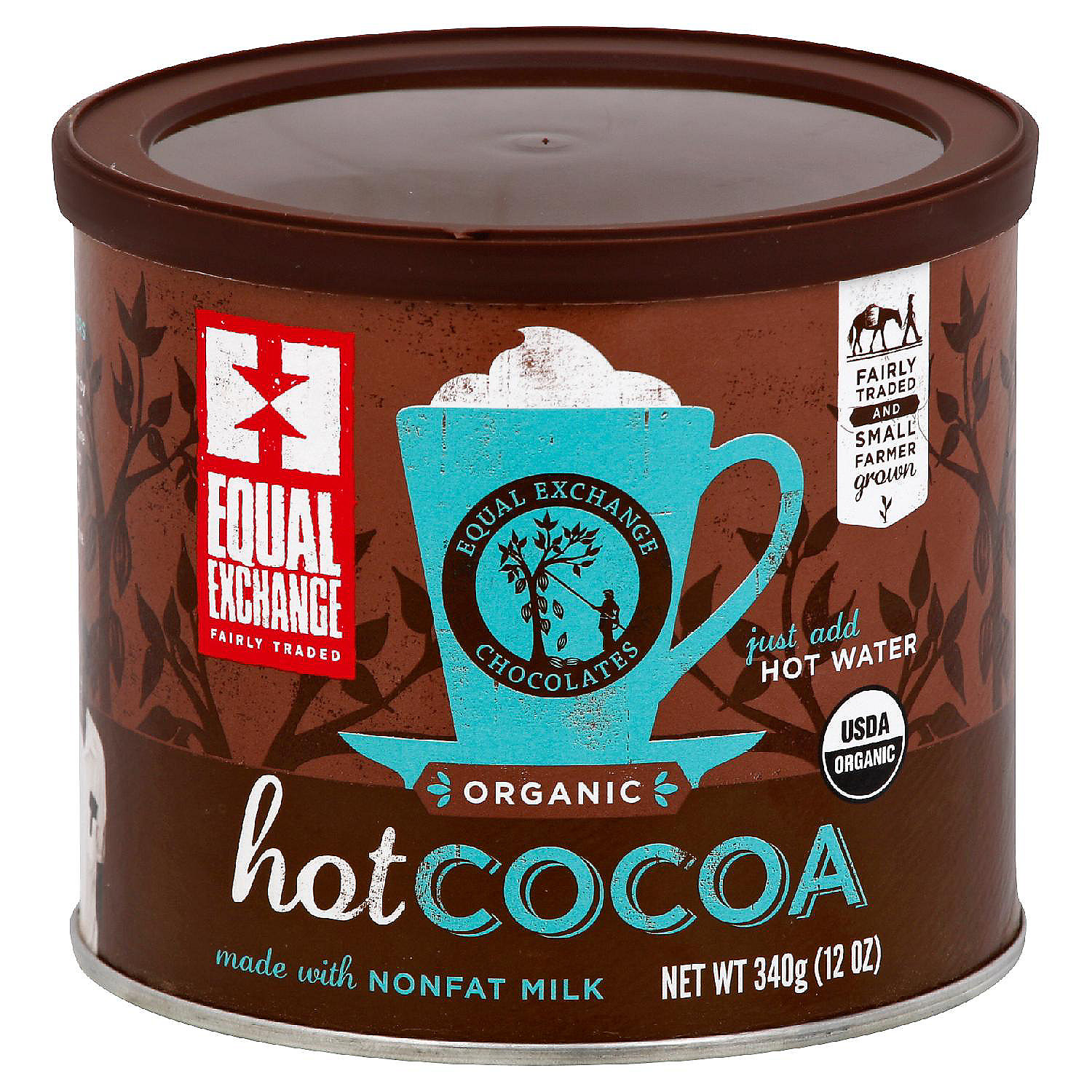 Equal Exchange Cocoa Hot Mix Organic 12 oz (Pack of 6) | Oriental Trading