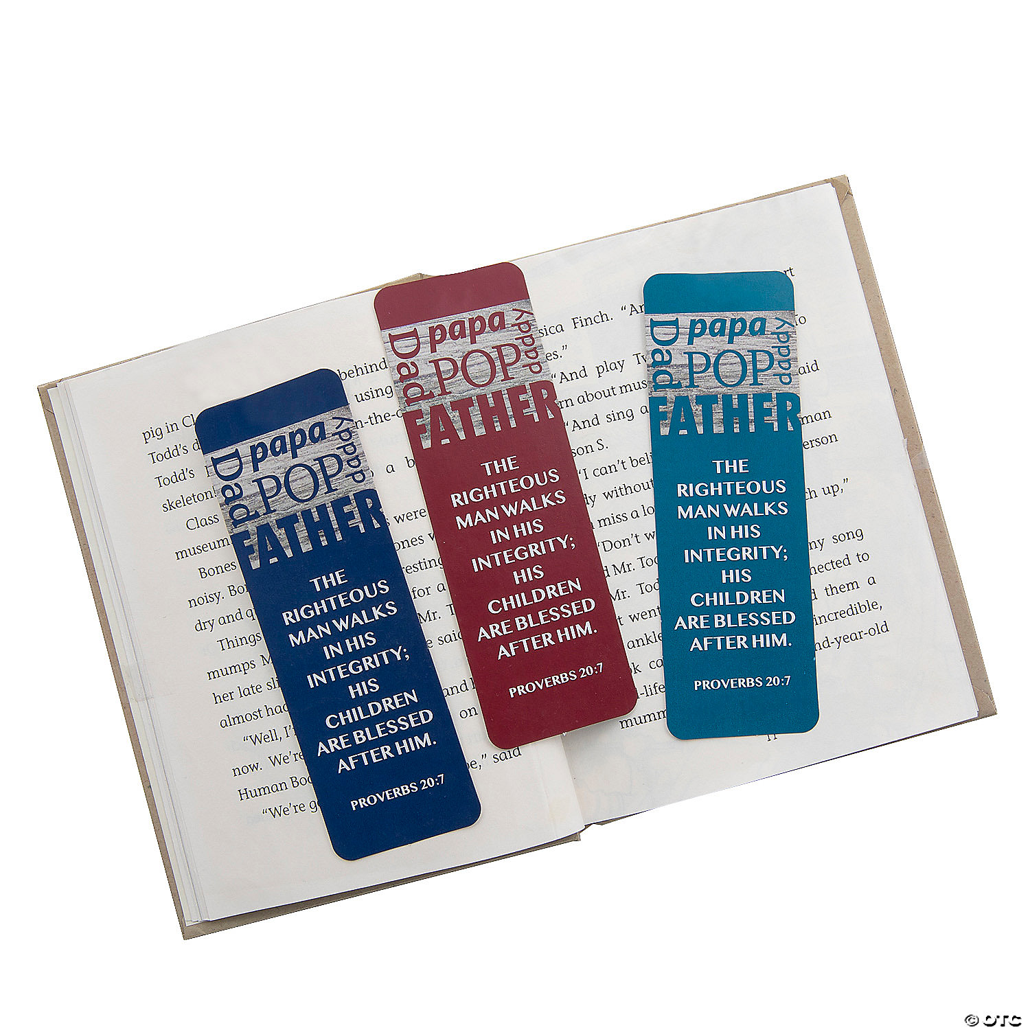 Father S Day Bible Verse Bookmarks Oriental Trading