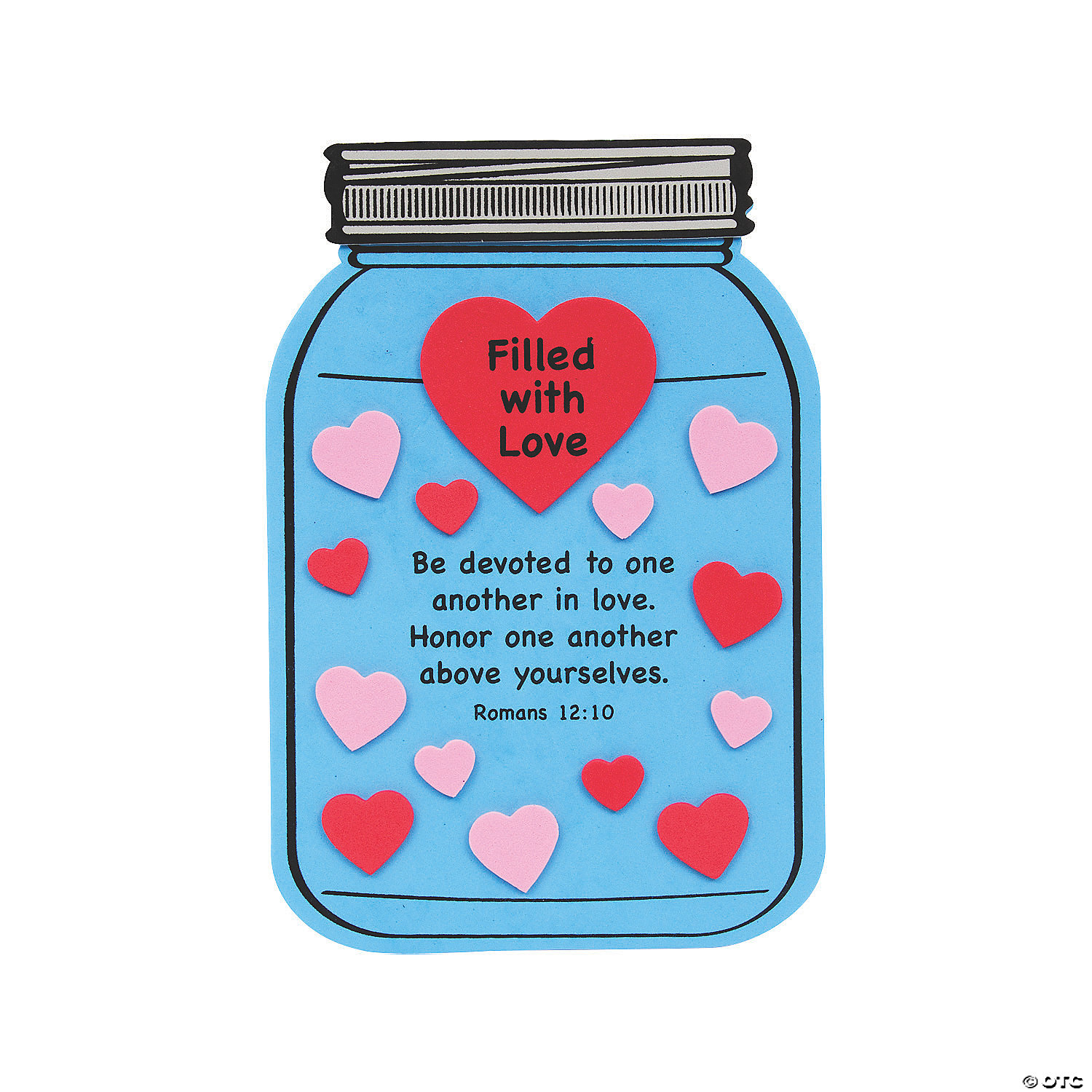 Mason Jar of Love Notes - Valentine's Craft with the Mini Envelope Maker