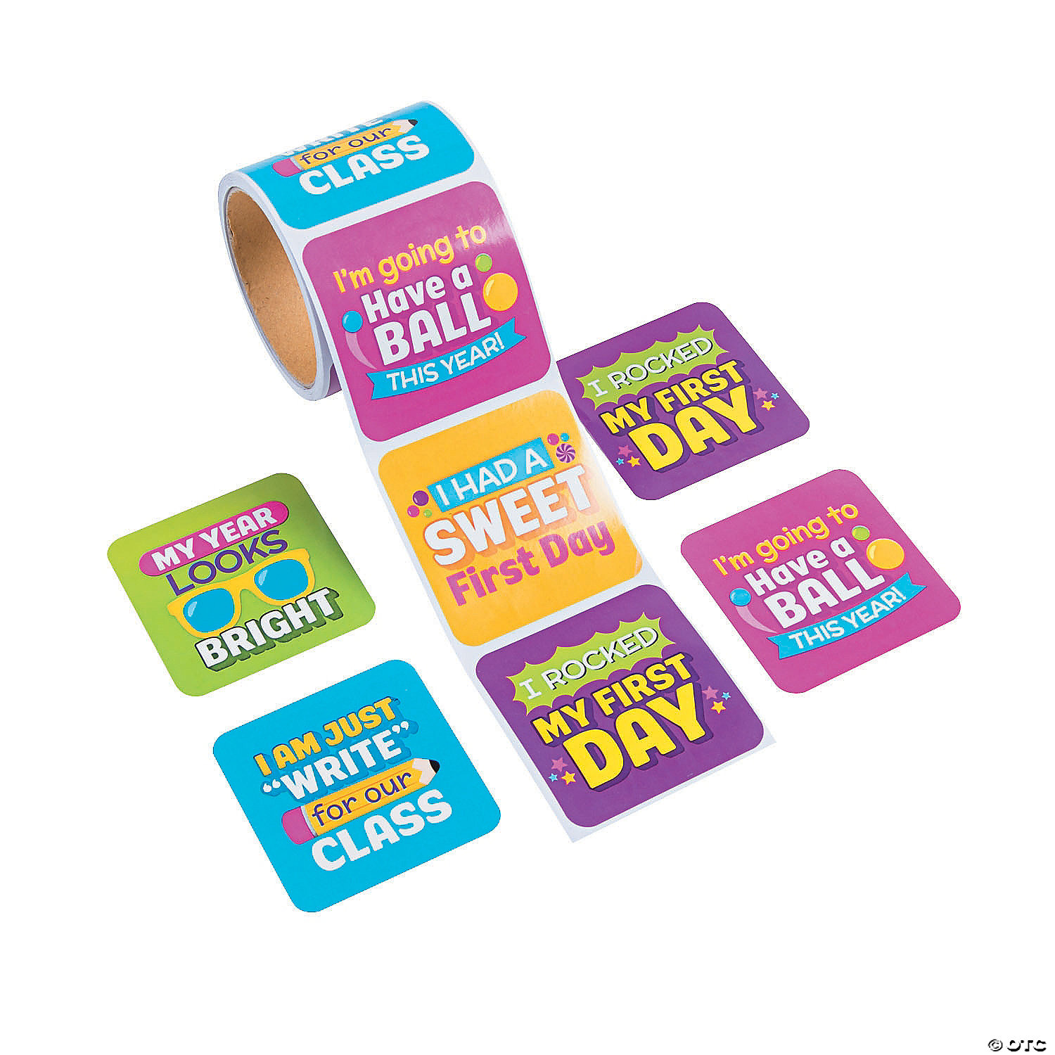 First Day of School Stickers - Discontinued