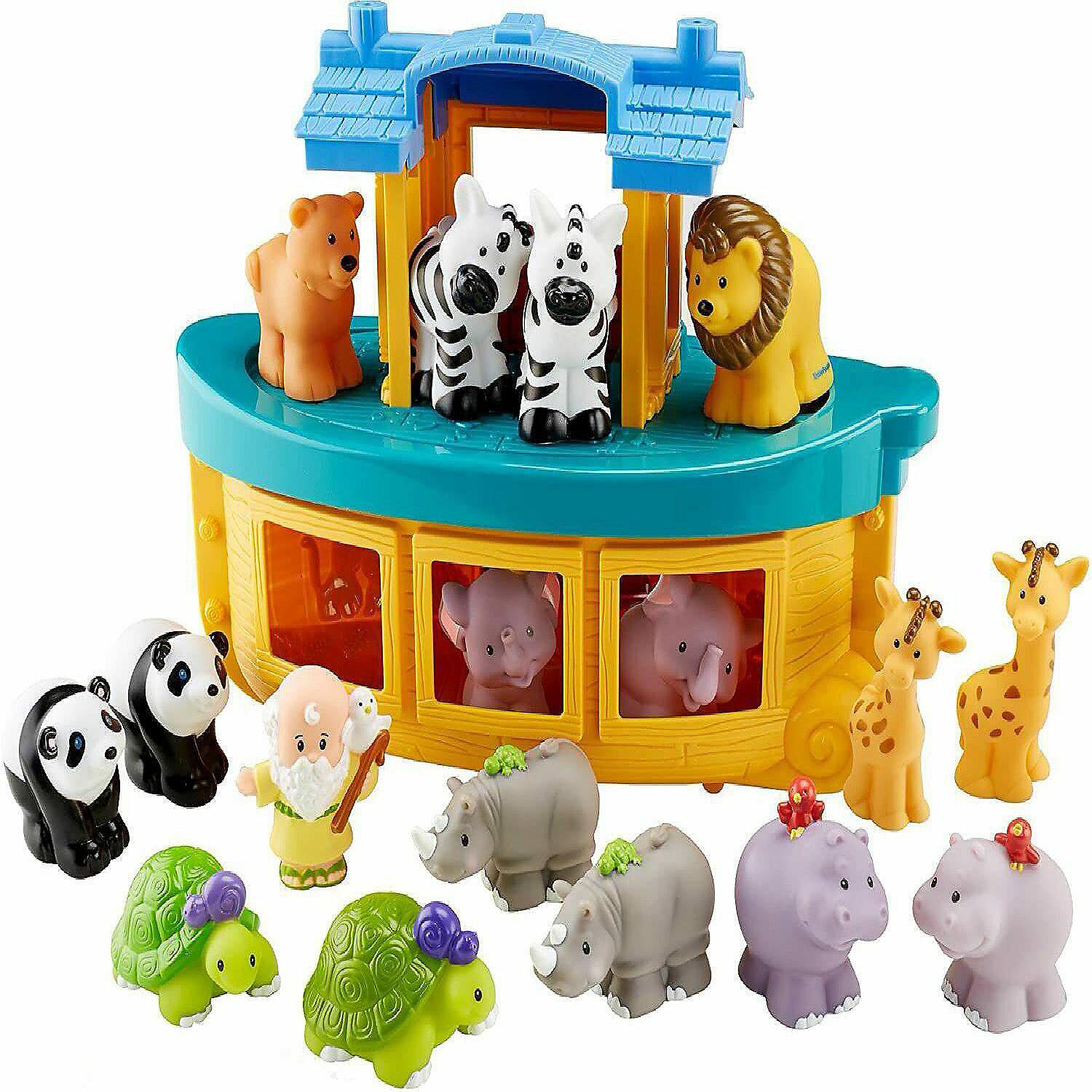 Fisher-Price Little People Noah's Ark Gift Set with Bonus Animals