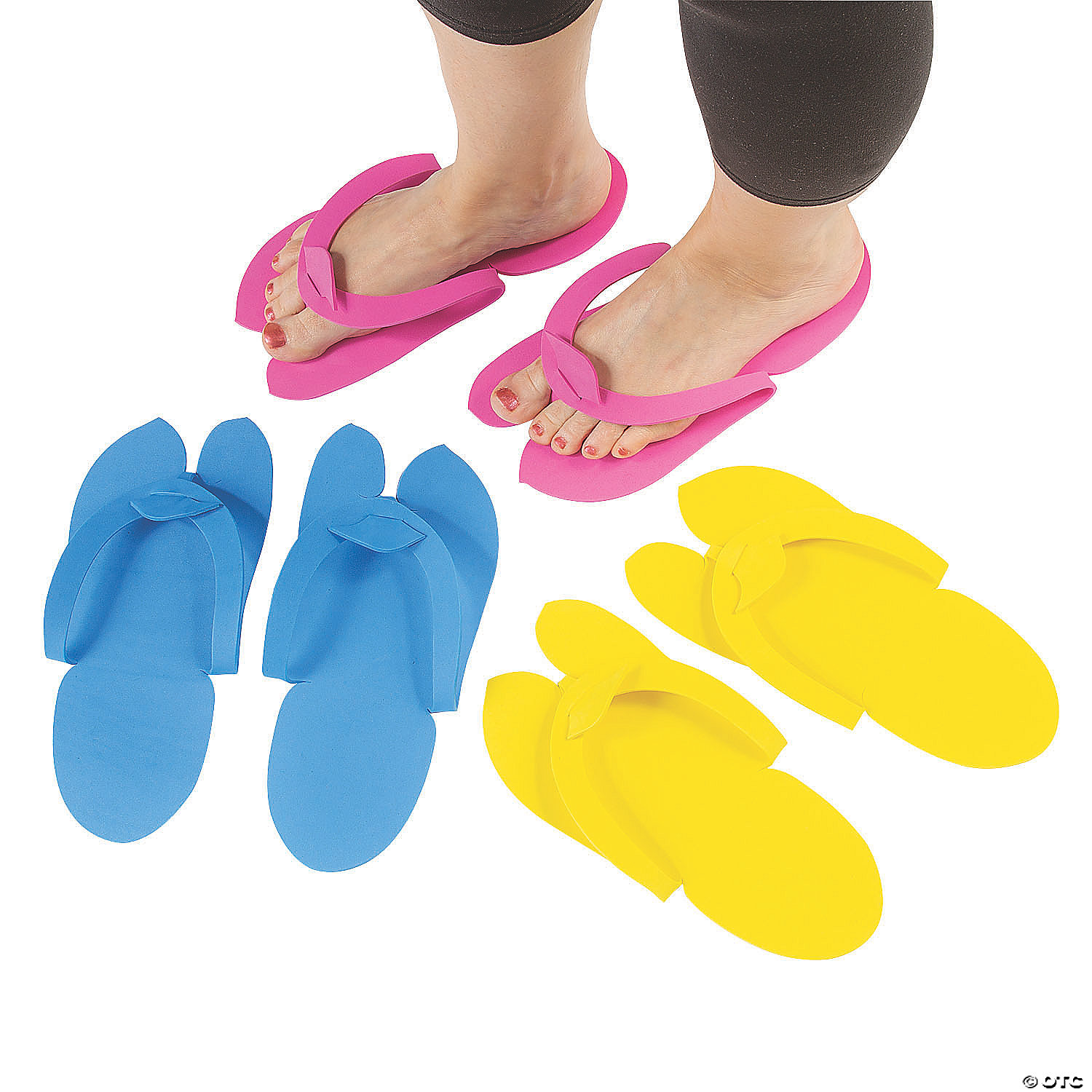 pedicure flip flops