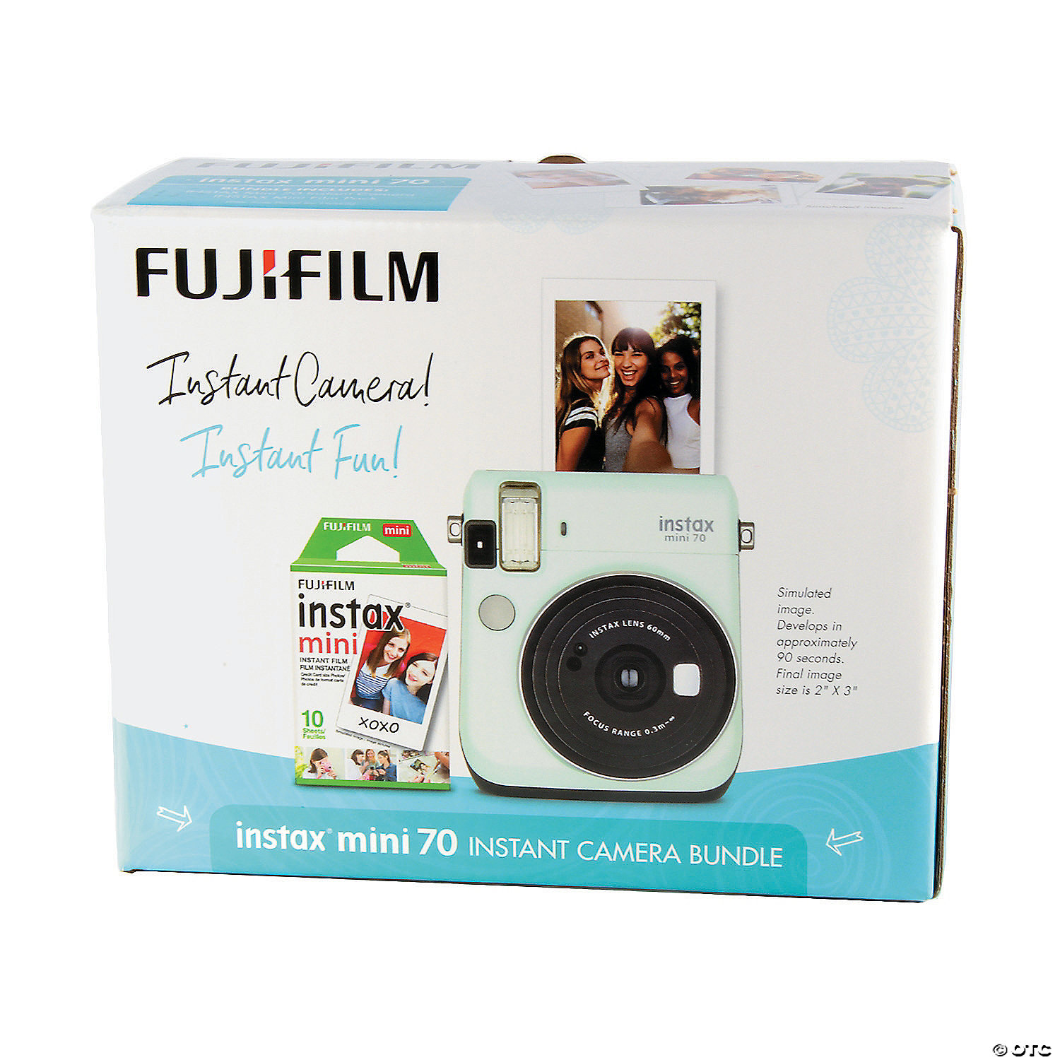 Siësta Arbeid Concessie Fujifilm Instax® Mini 70 Instant Camera Bundle: Mint Green | Fun Express