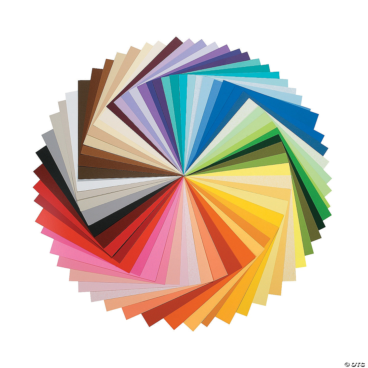 Full Color Spectrum Paper Pack - 150 Sheets | Oriental Trading
