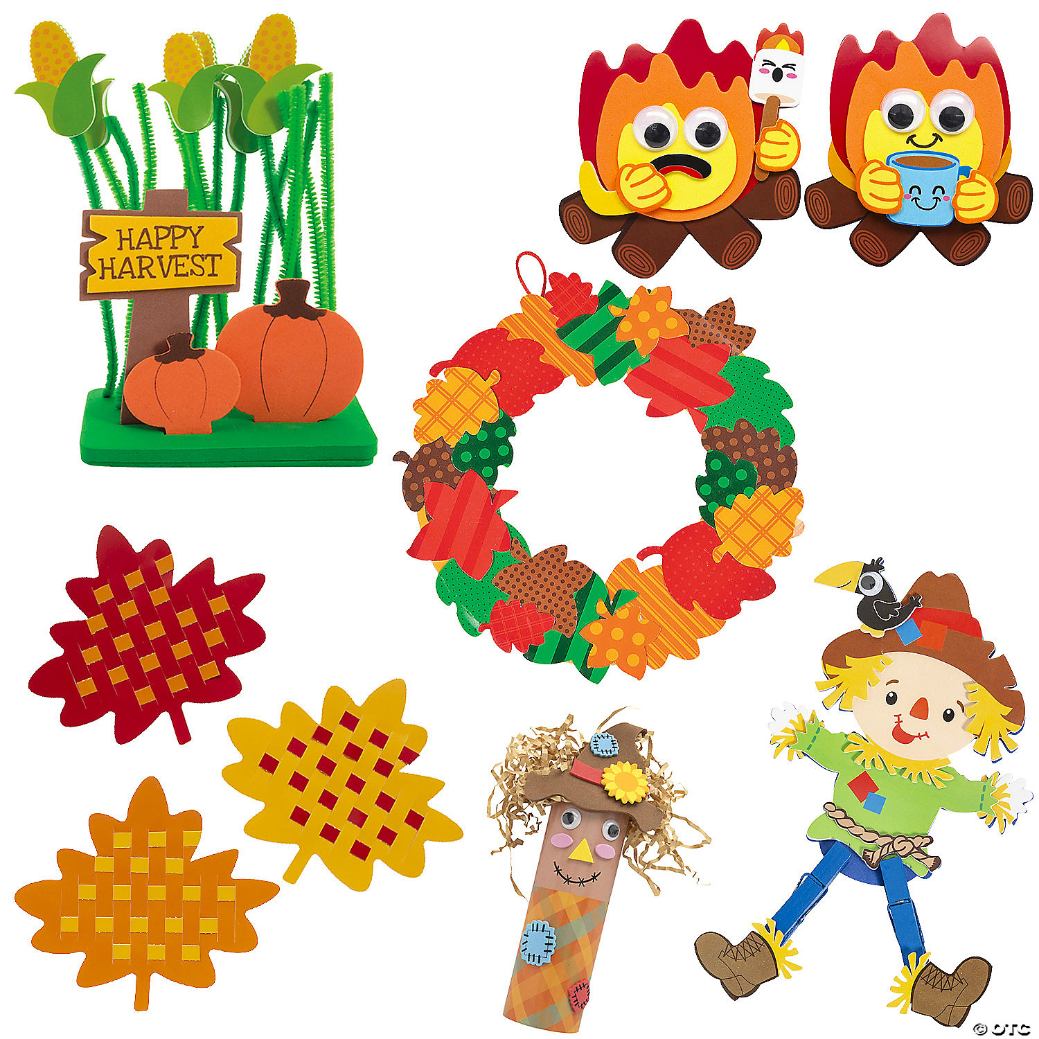 Fun Fall Craft Assortment - Makes 72 | Oriental Trading