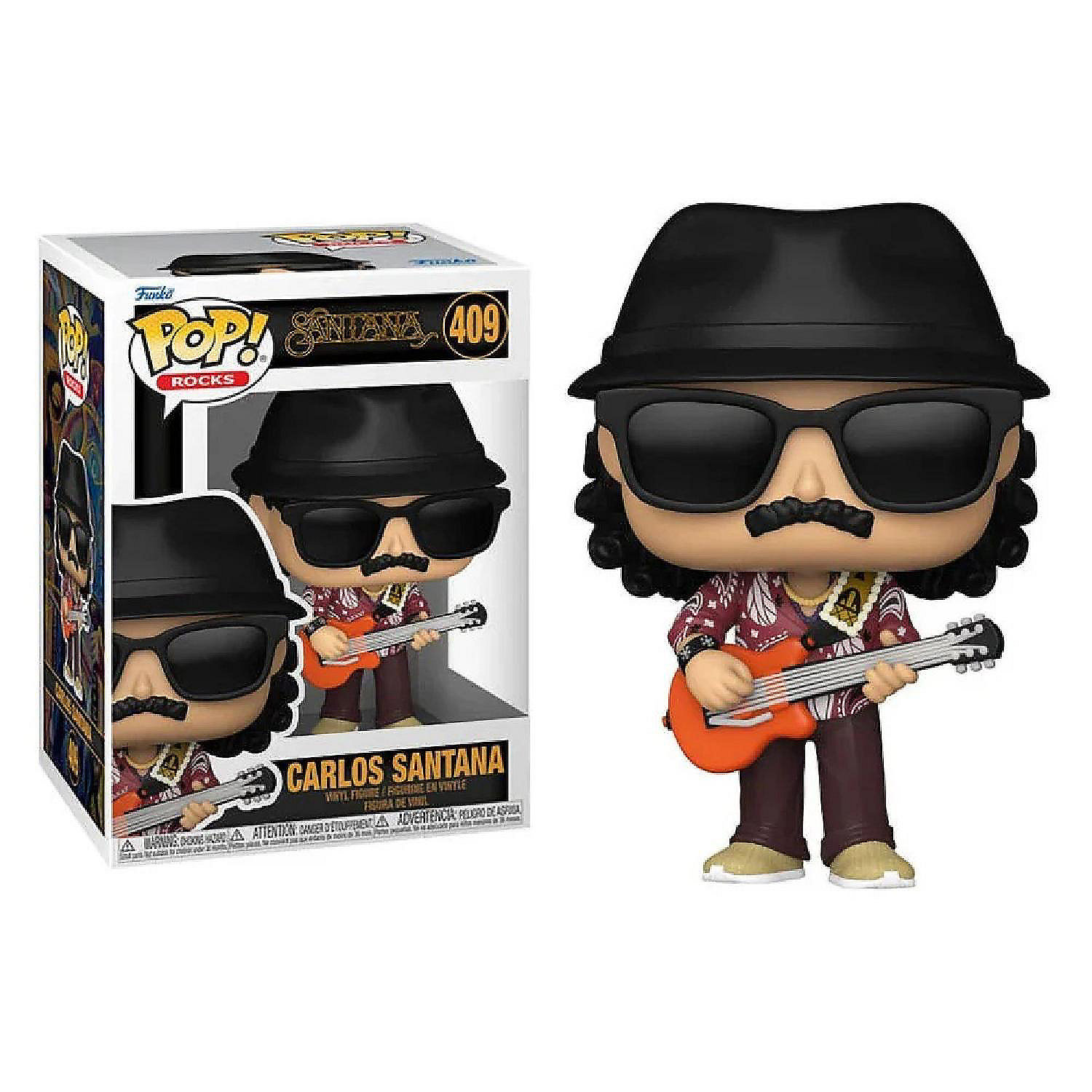 Funko Pop! Carlos Santana 409 Oriental Trading