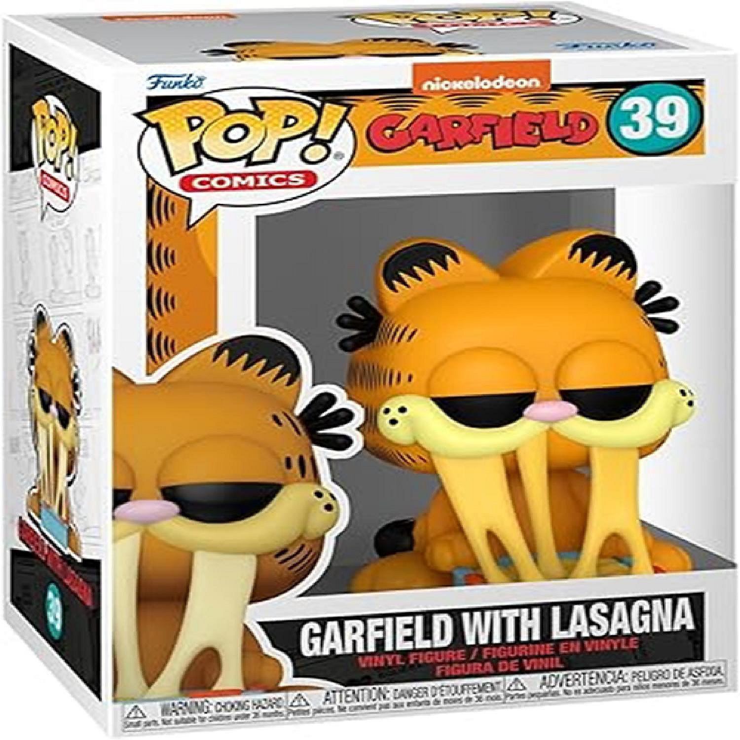 Funko Pop! Comics: Garfield Con Tazza – Figura In Vinile Da Collezione 9,5 Cm – Regalo Ufficiale