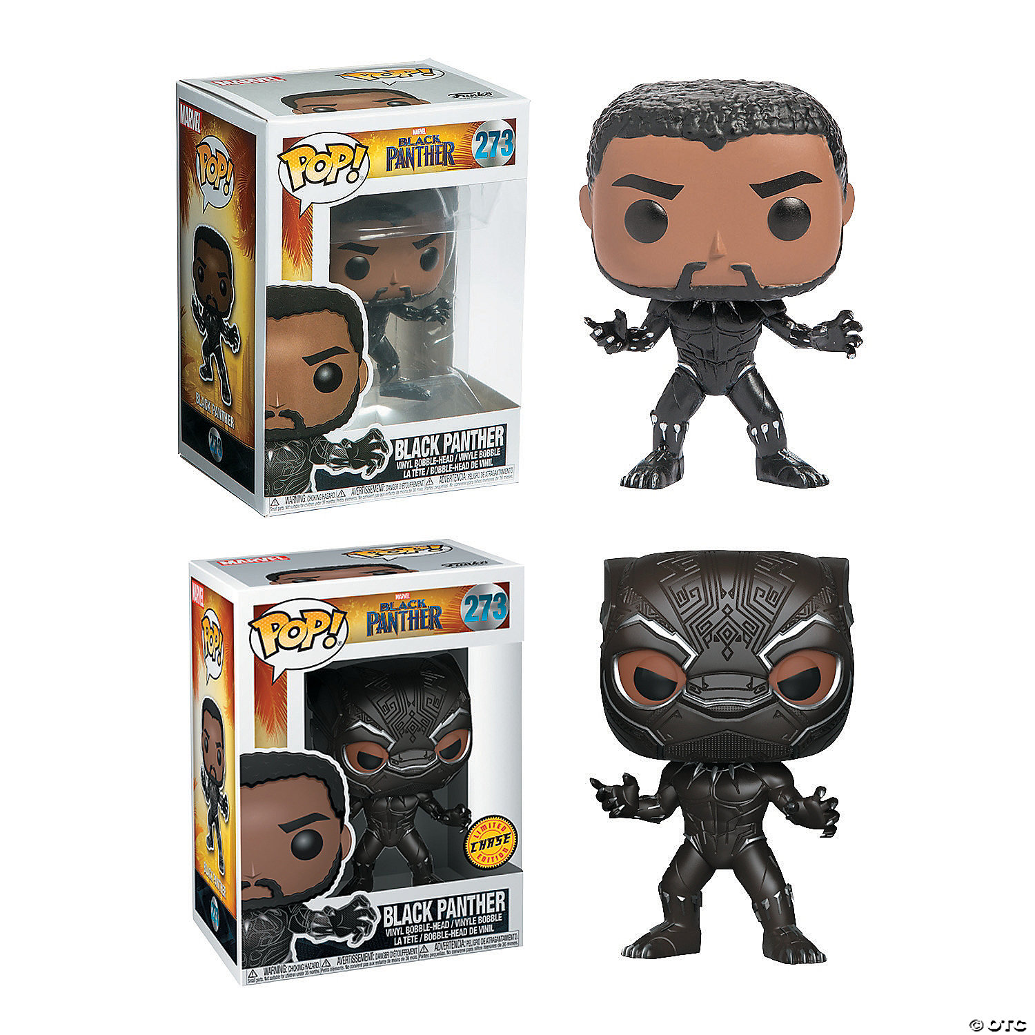 Funko Pop! Marvel™ Black Panther with Chase