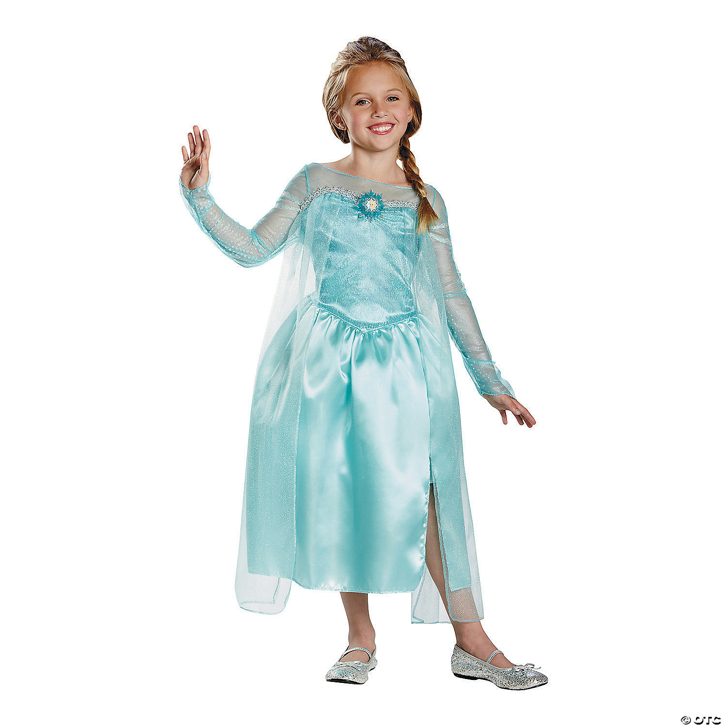 Girl's Frozen™ Elsa Snow Queen Costume | Oriental Trading