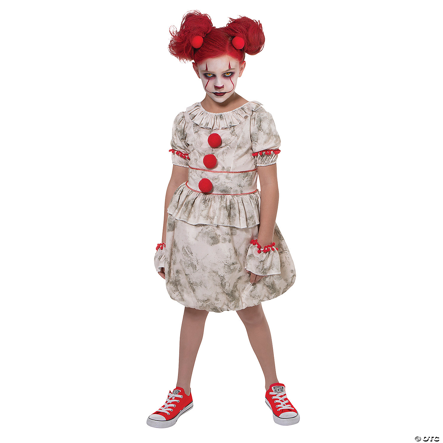 Girl's Dancing Clown Costume - Medium | Morris Costumes